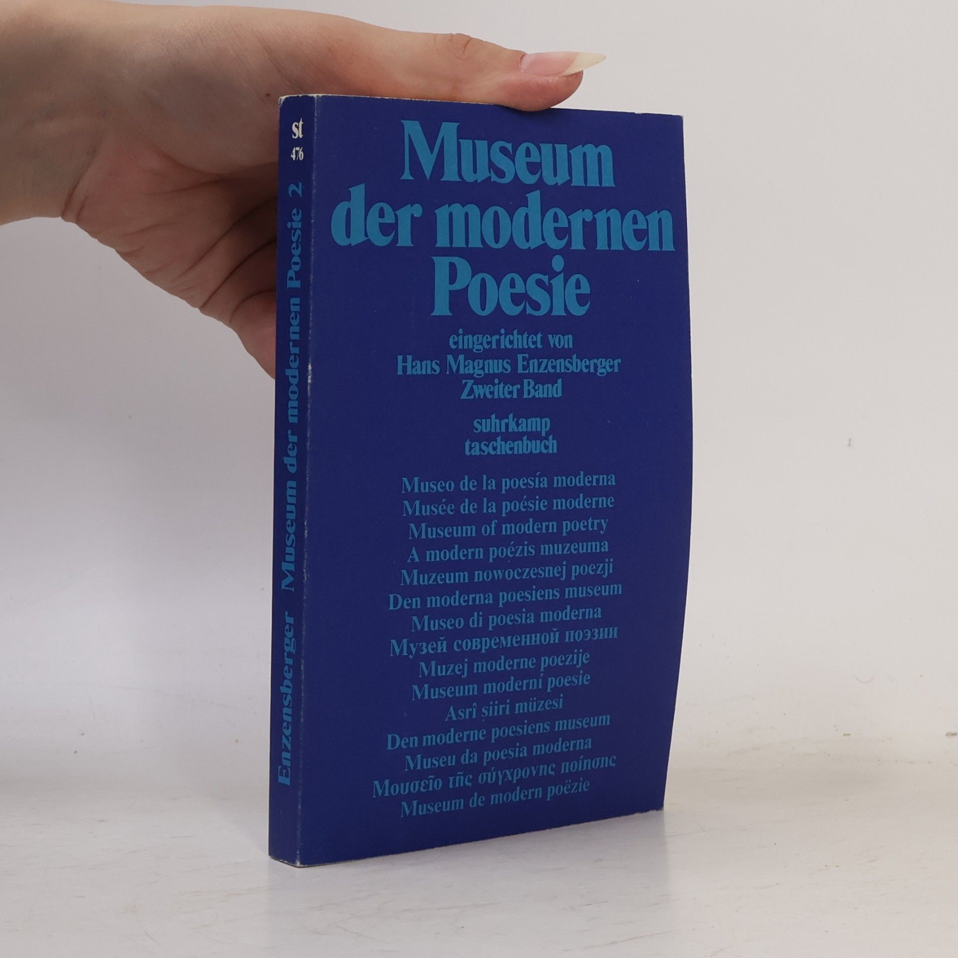 Hans Magnus Enzensberger Museum der Modernen Poesie 2