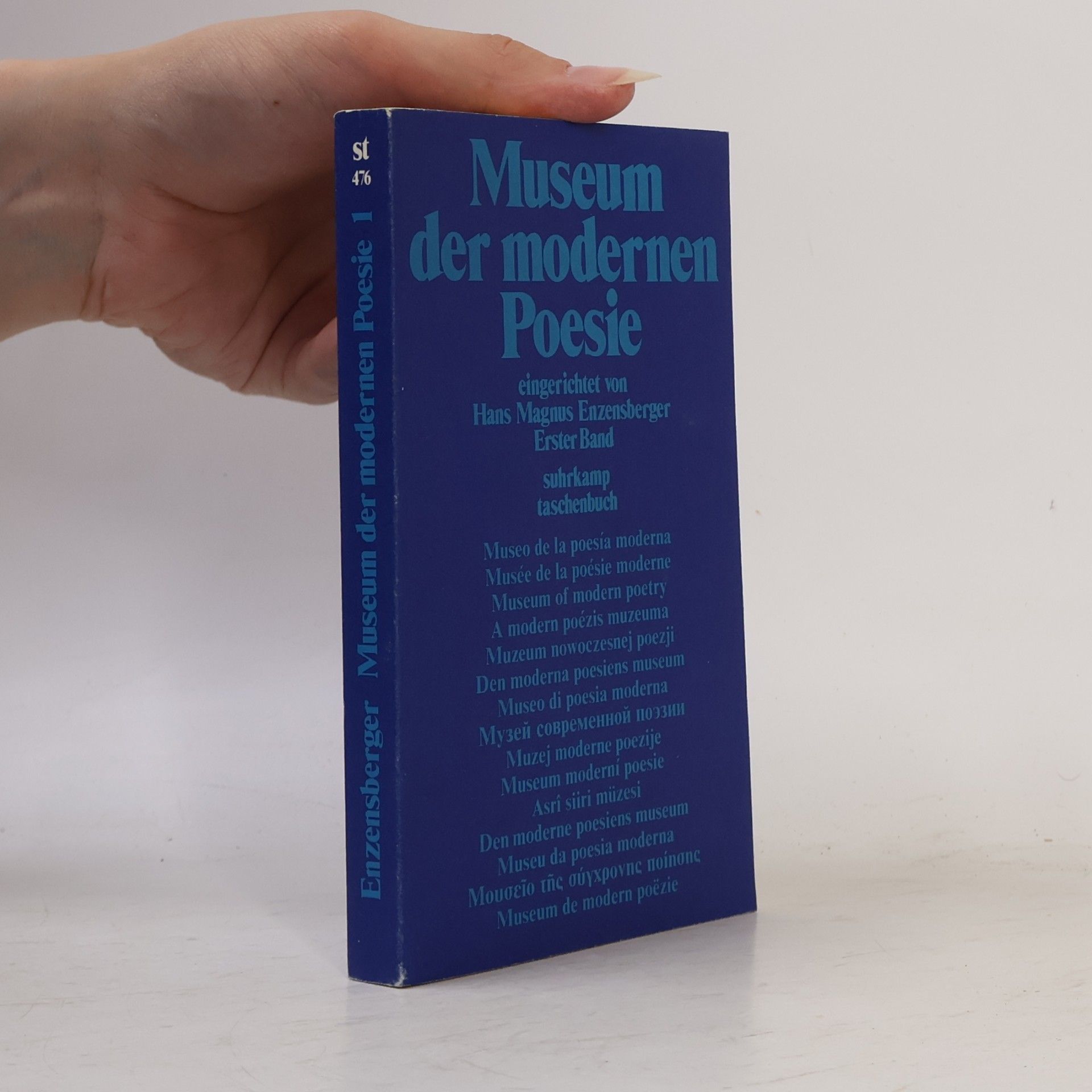 Hans Magnus Enzensberger Museum der Modernen Poesie 1