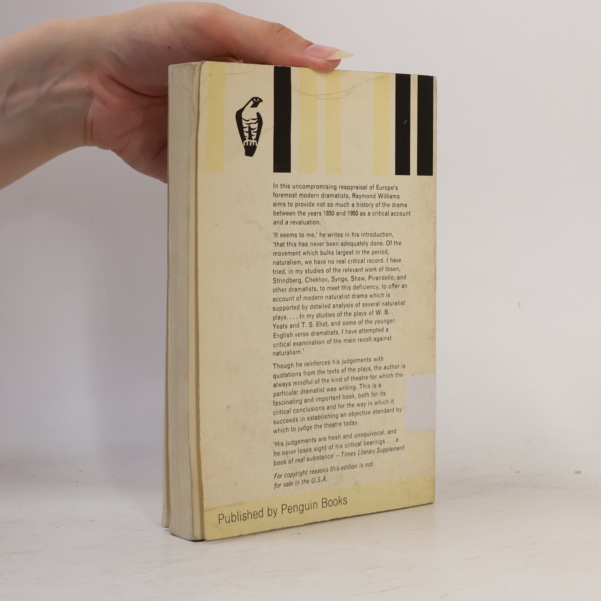 Raymond Williams Drama from Ibsen to Eliot