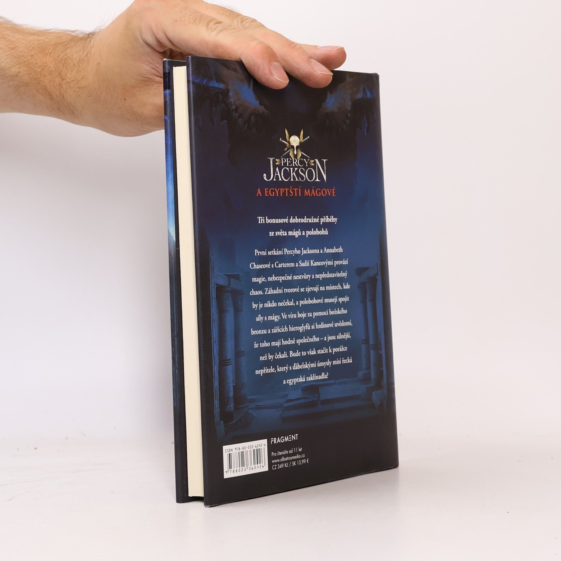 Rick Riordan Percy Jackson a egyptští mágové