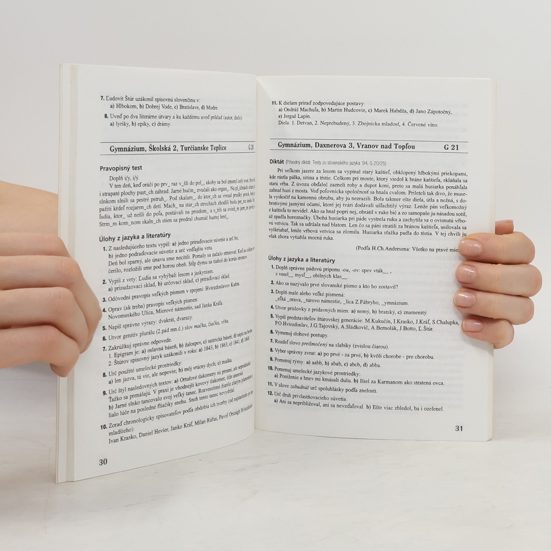 Autorenkollektiv Testy zo slovenského jazyka '95