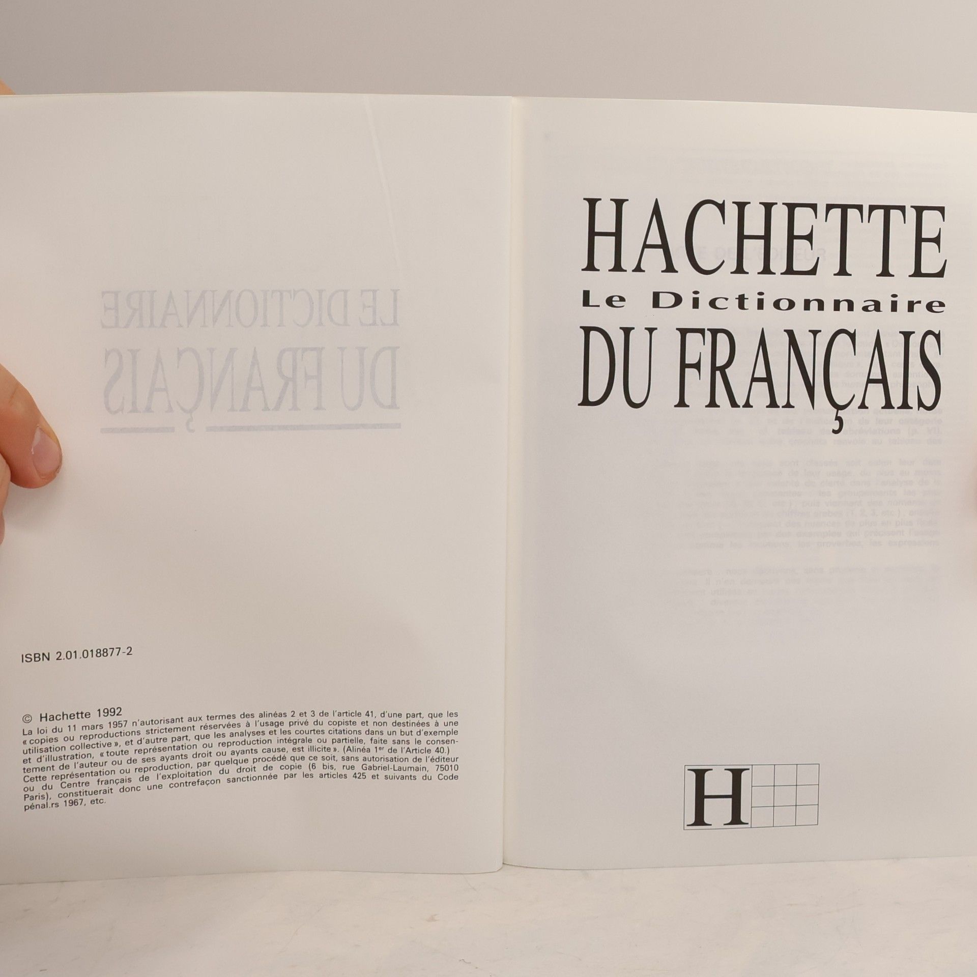 Marie Gatard Le Dictionnaire Hachette du Français