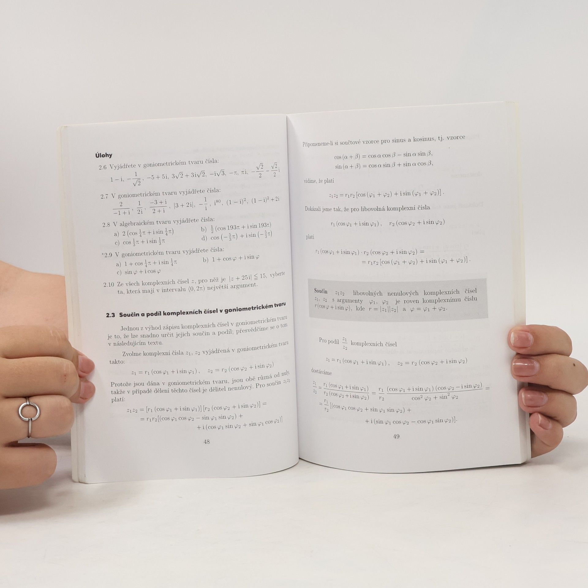 Emil Calda Matematika pro gymnázia. Komplexní čísla