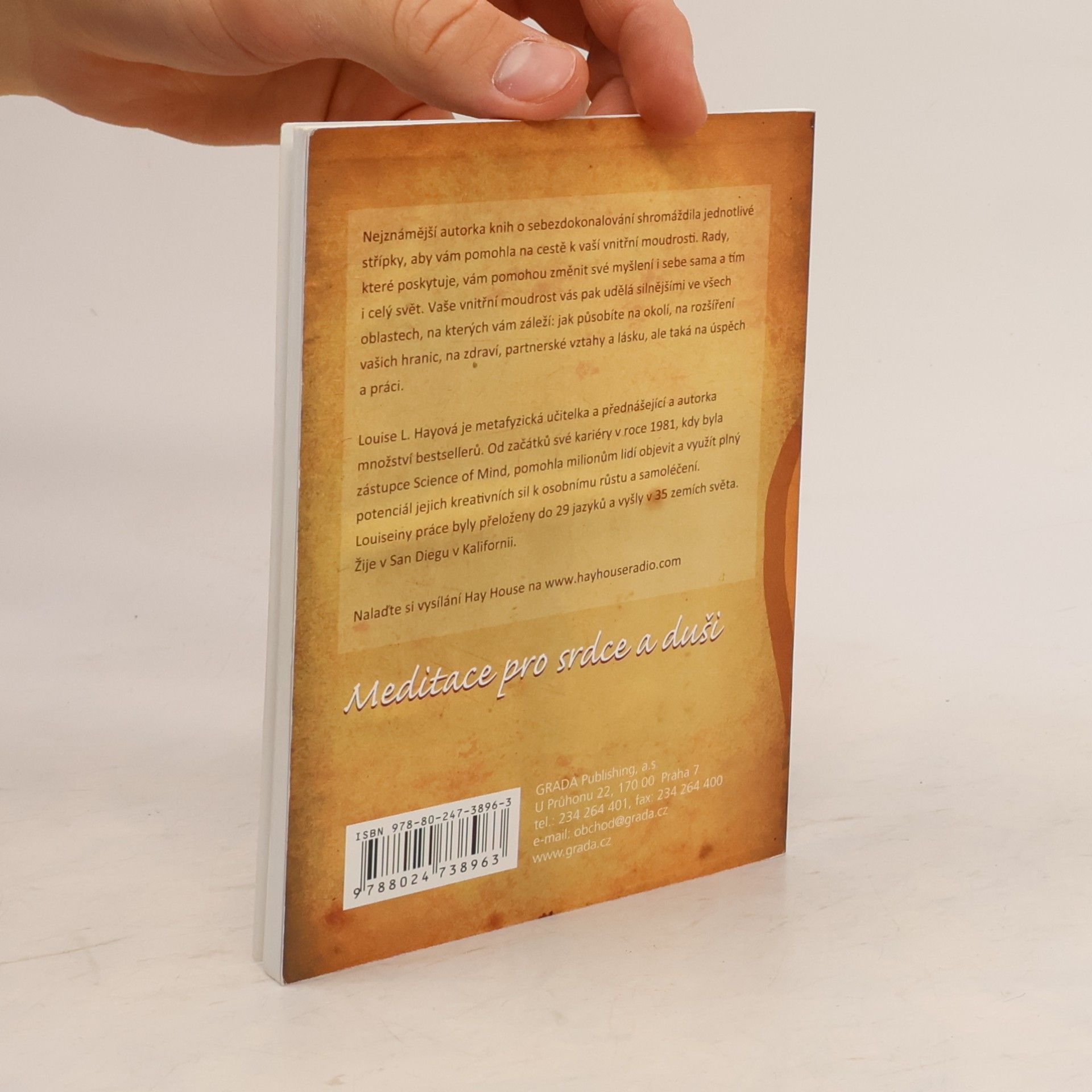 Louise Lynn Hay Vnitřní moudrost : meditace pro srdce a duši
