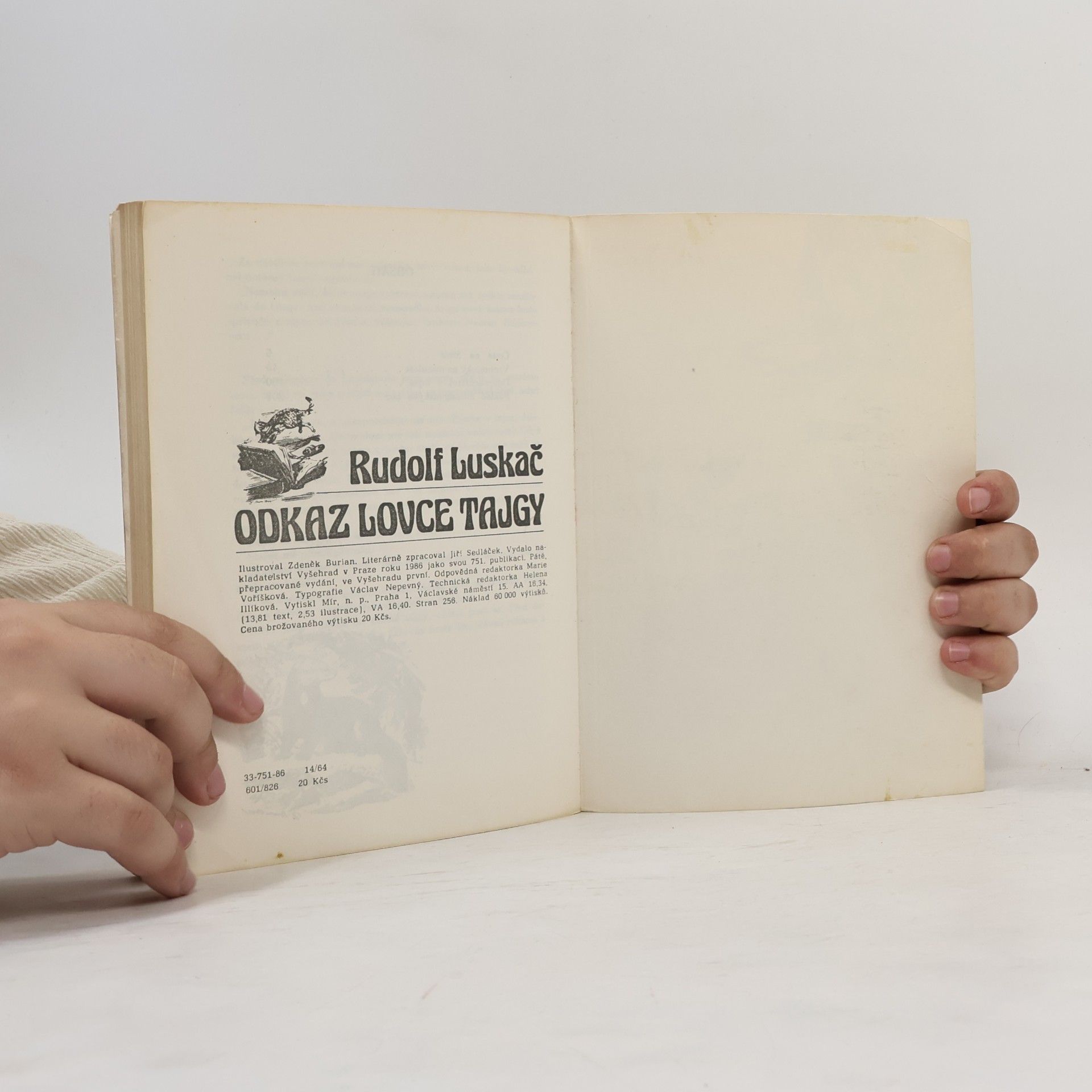 Rudolf Luskač Odkaz lovce tajgy