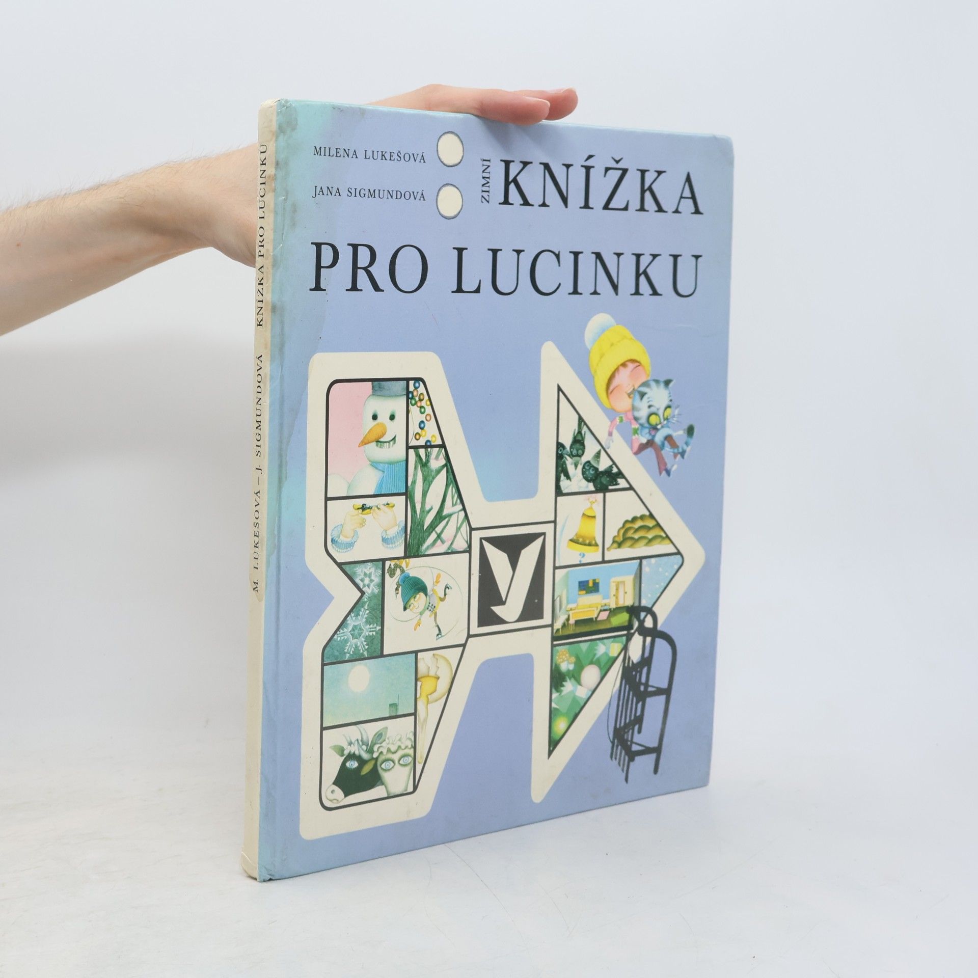 Milena Lukešová Zimní knížka pro Lucinku