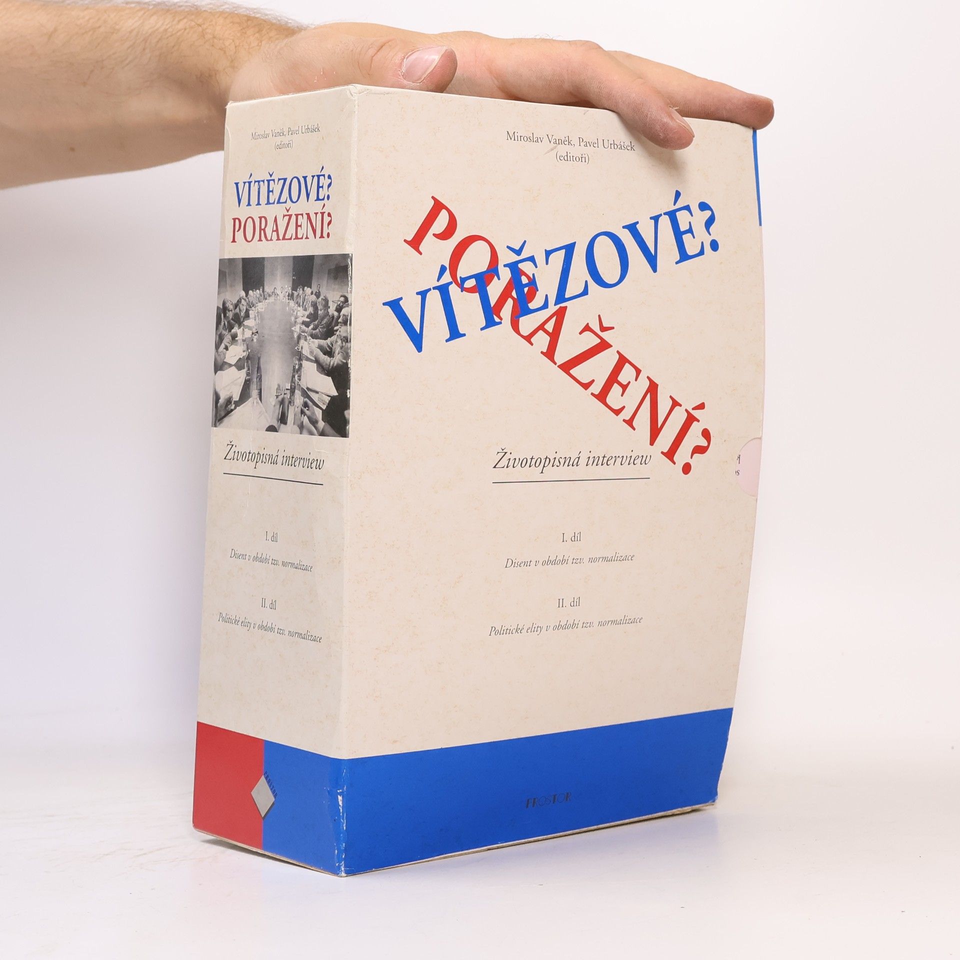 Pavel Urbášek Vítězové? Poražení? : životopisná interview (1. - 2. díl, 2 svazky)