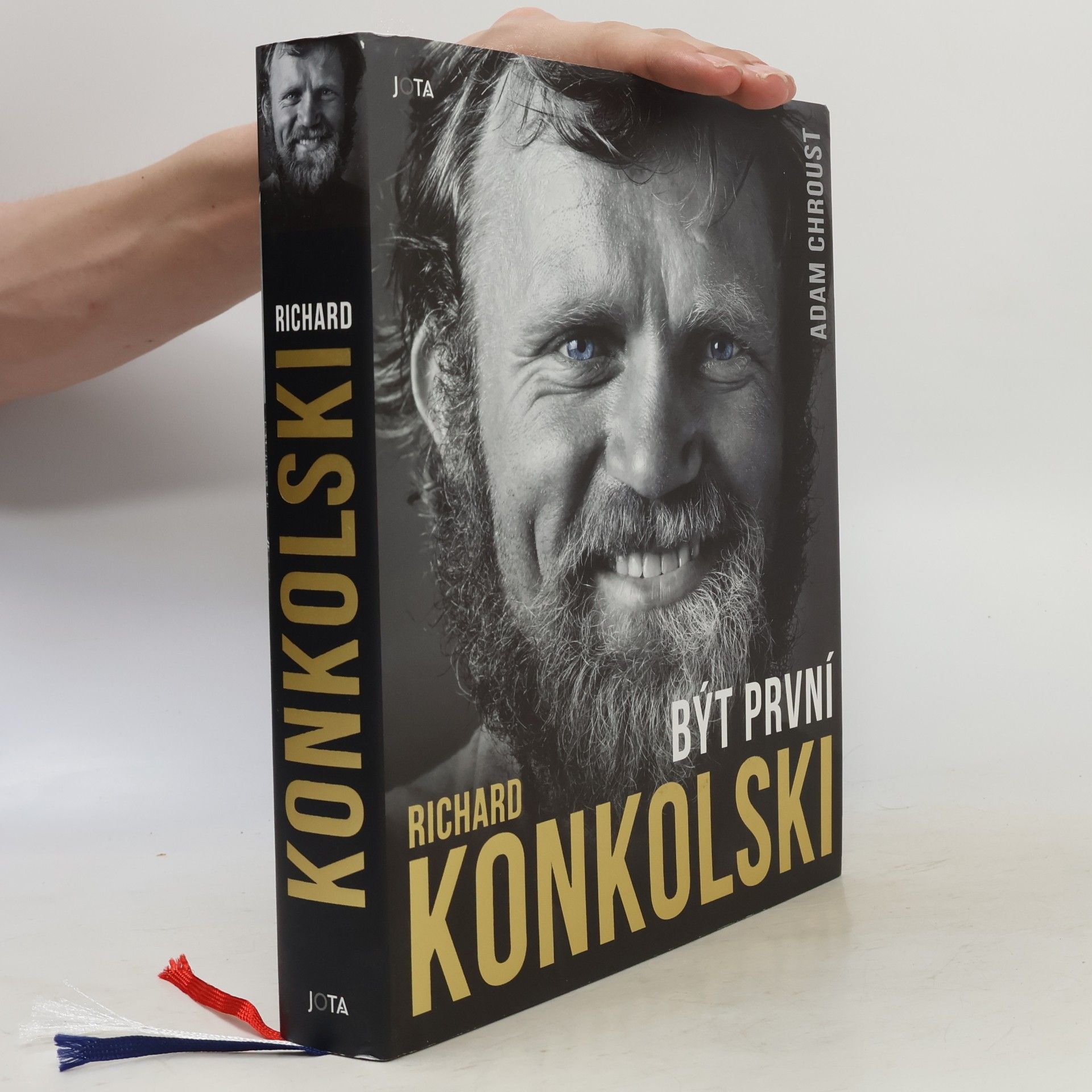 Adam Chroust Být první. Richard Konkolski