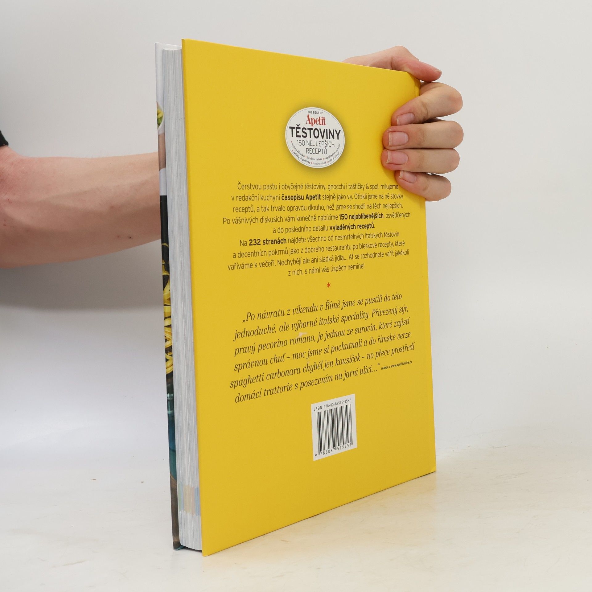 Autorenkollektiv The Best of Apetit III. - Těstoviny 150 nejlepších receptů