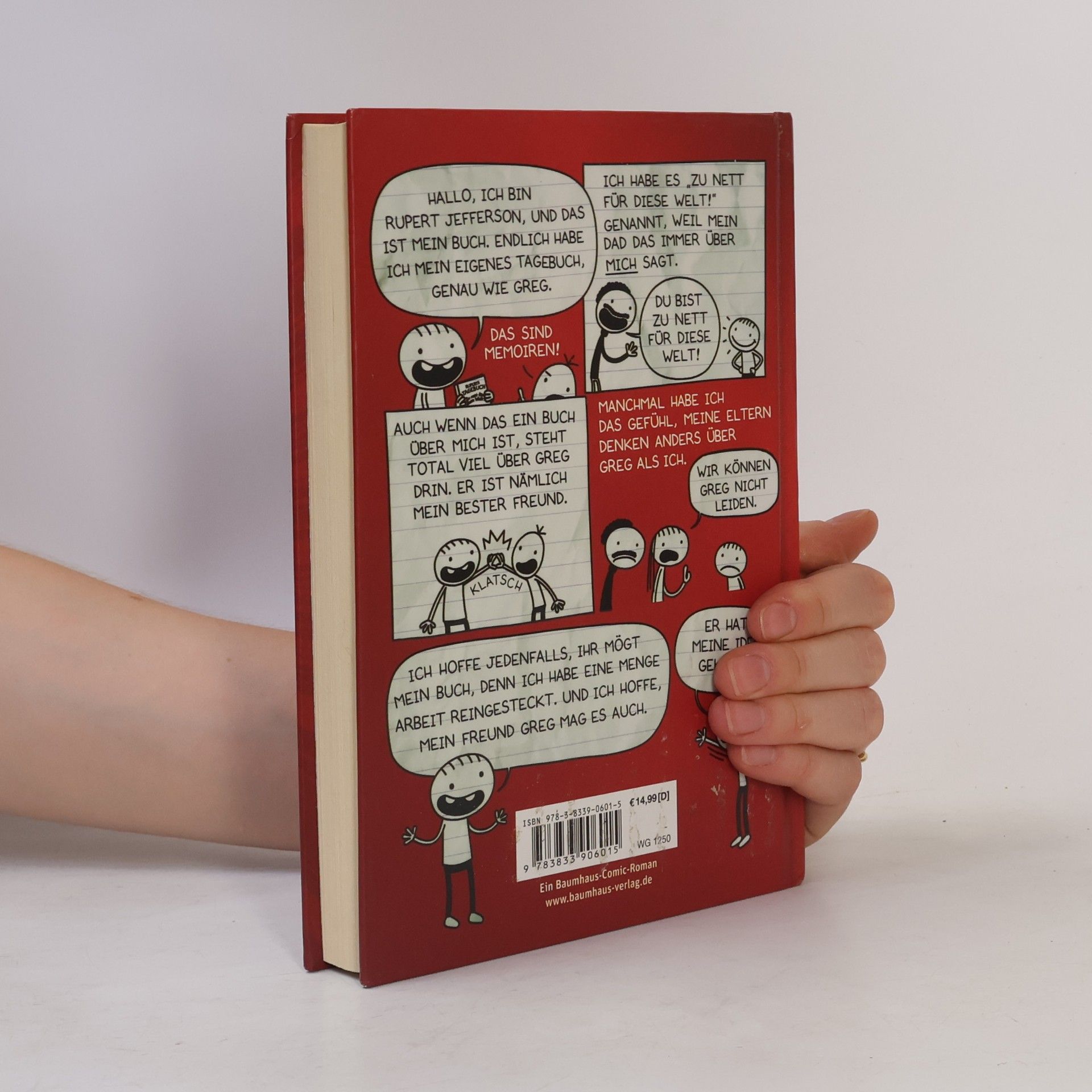 Jeff Kinney Ruperts Tagebuch: Zu nett für diese Welt! Jetzt rede ich!