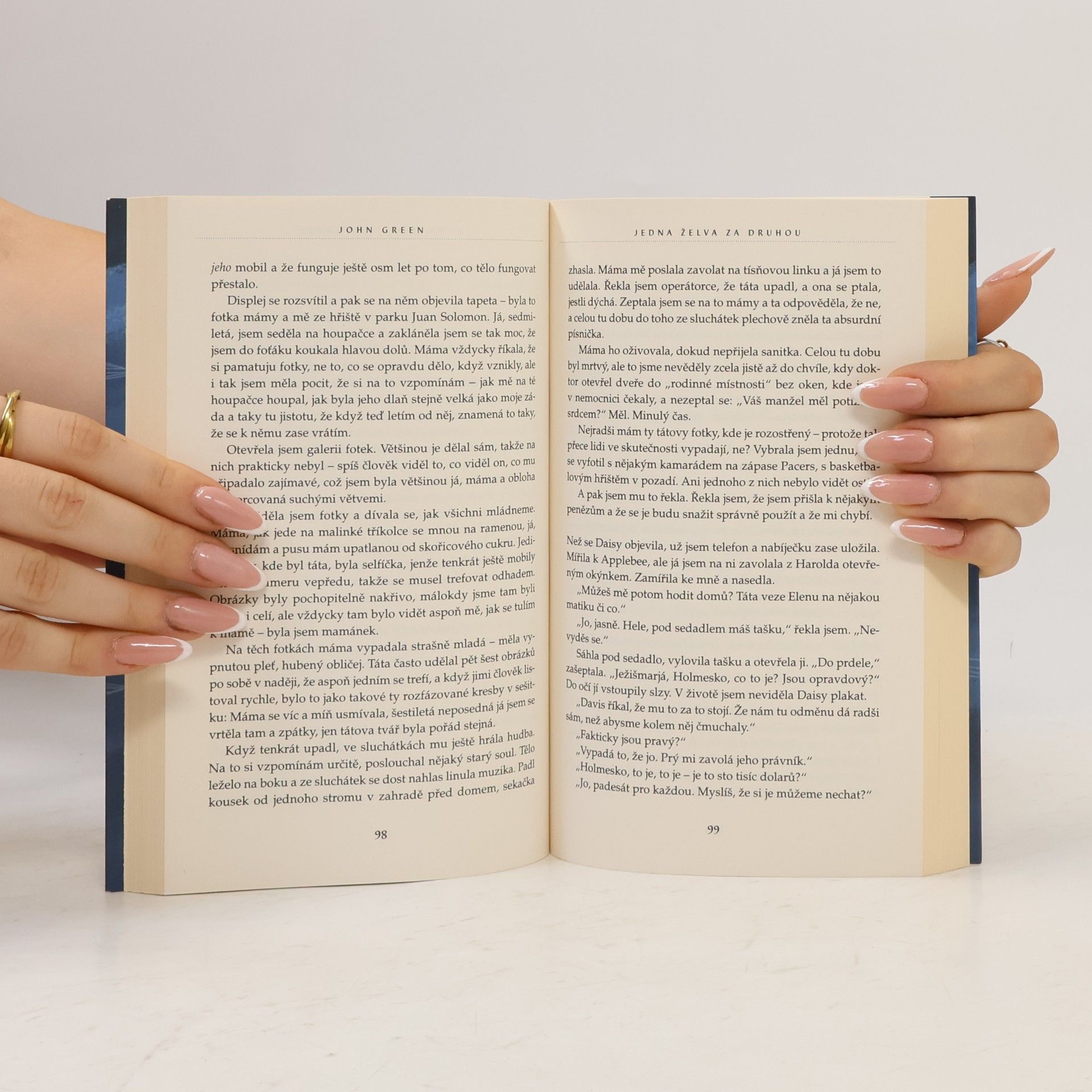 John Green Jedna želva za druhou