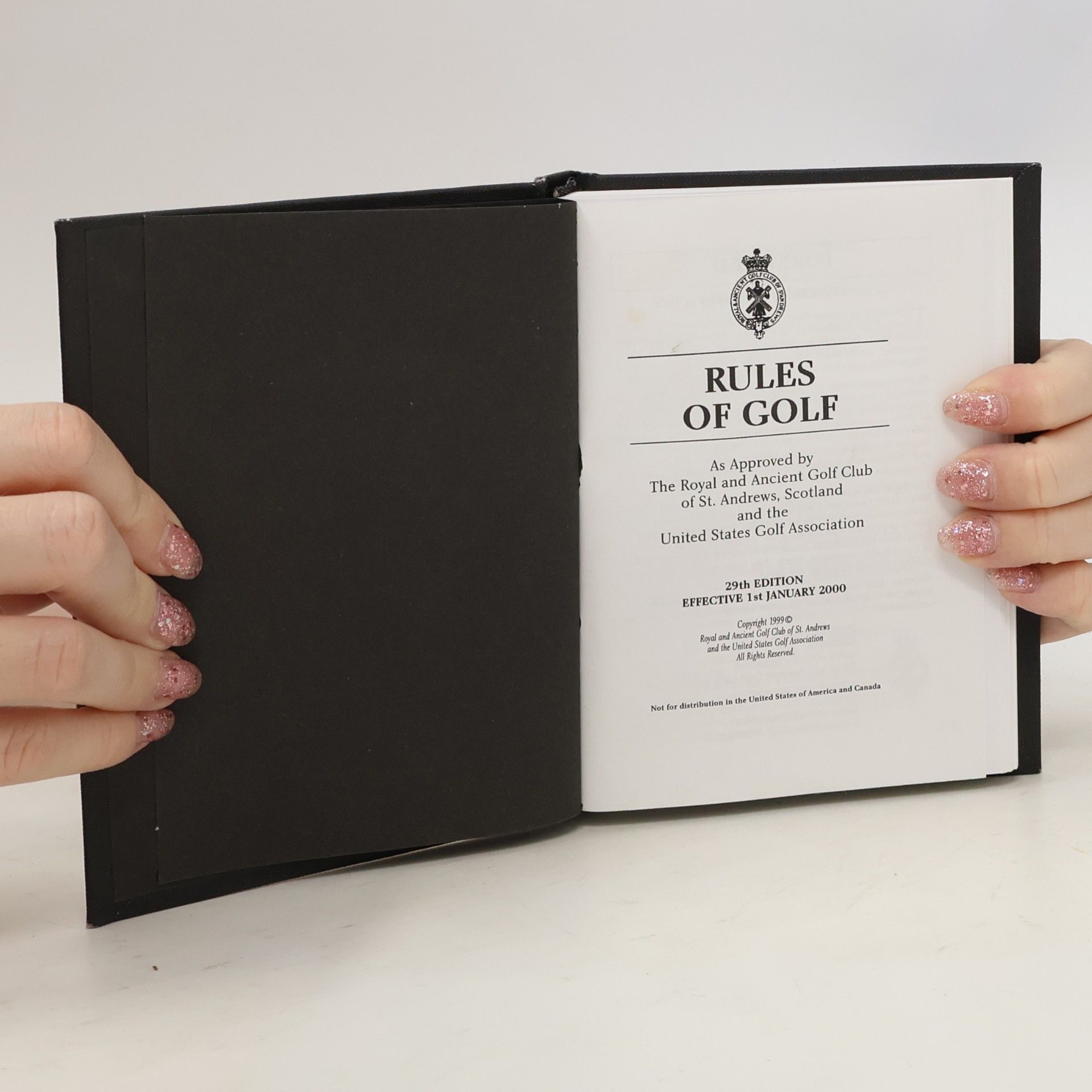 Various authors Rules of Golf