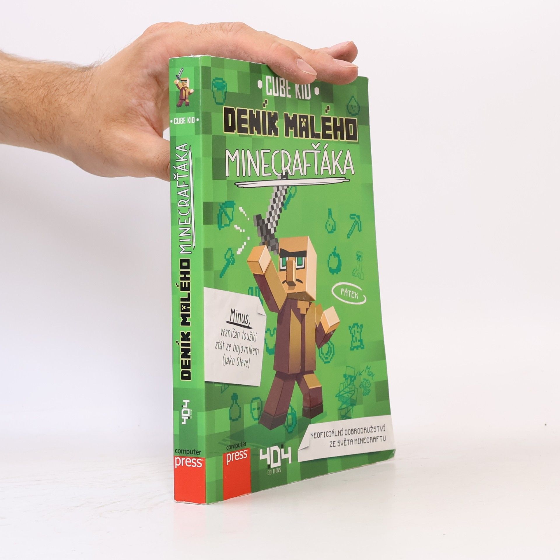 Cube Kid Deník malého Minecrafťáka