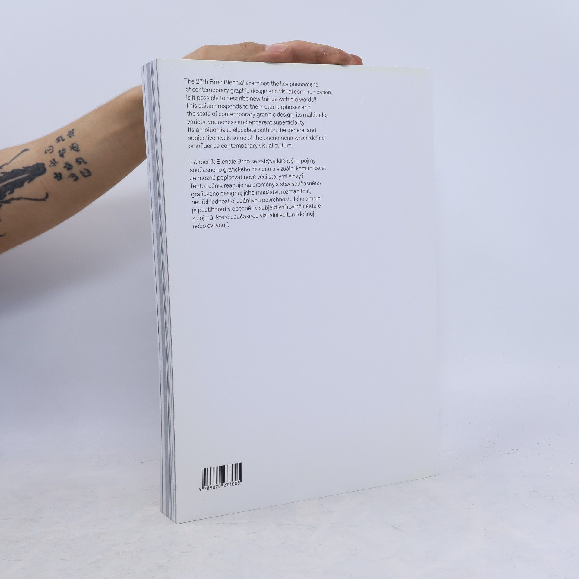 Česko Mezinárodní bienále grafického designu Brno 27. mezinárodní bienále grafického designu Brno 2016
