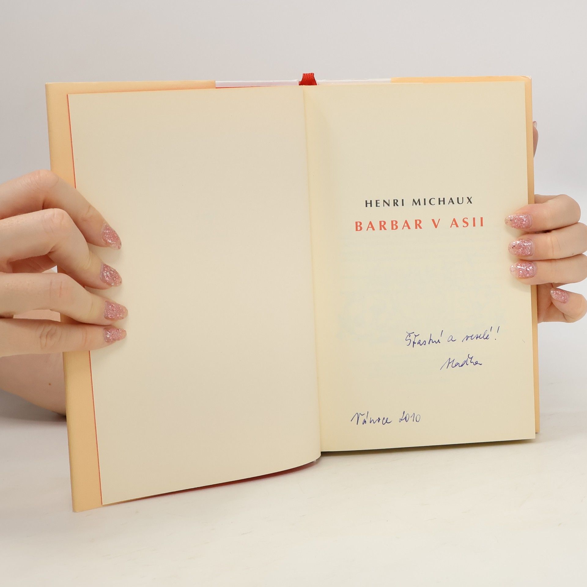 Henri Michaux Barbar v Asii