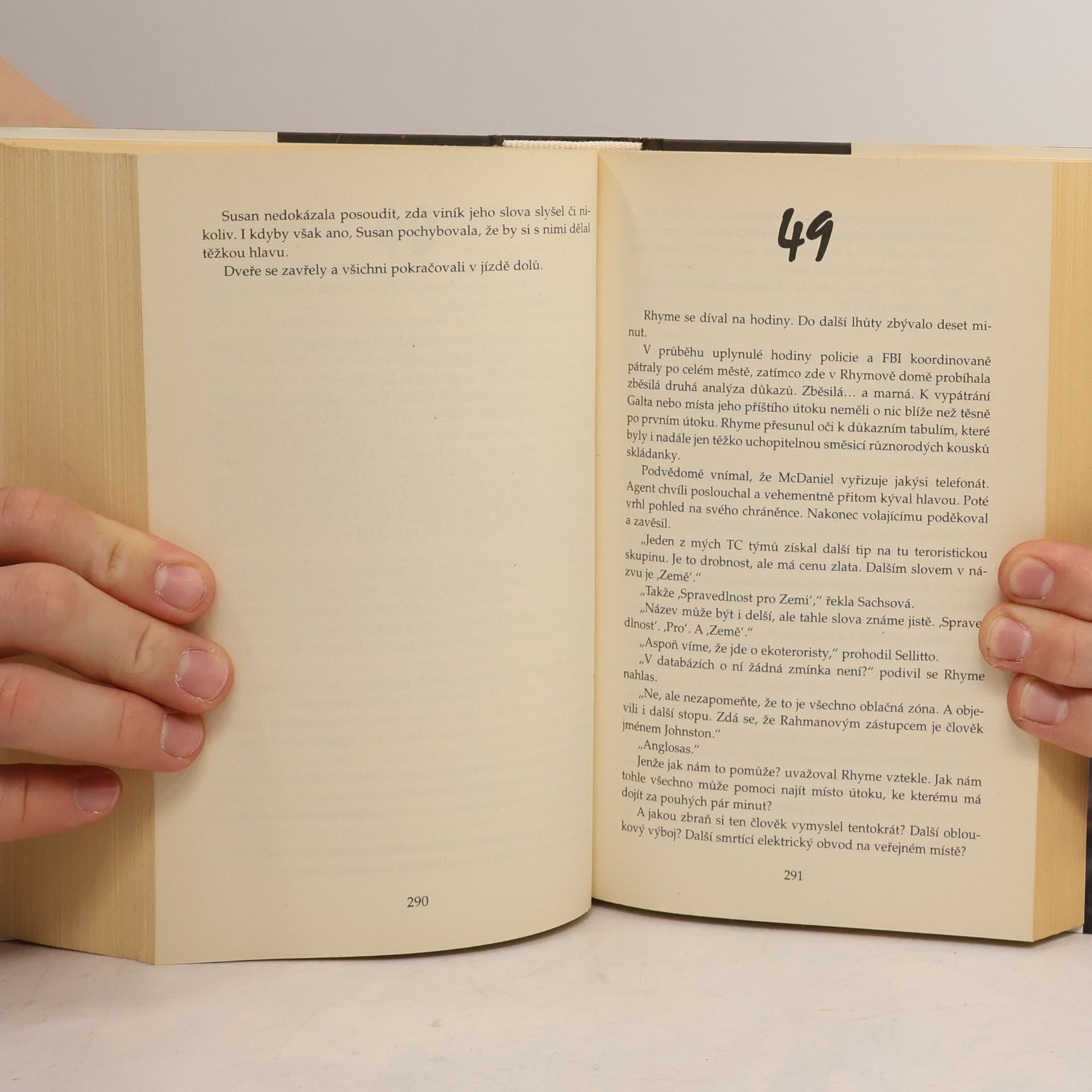 Jeffery Deaver Hořící drát