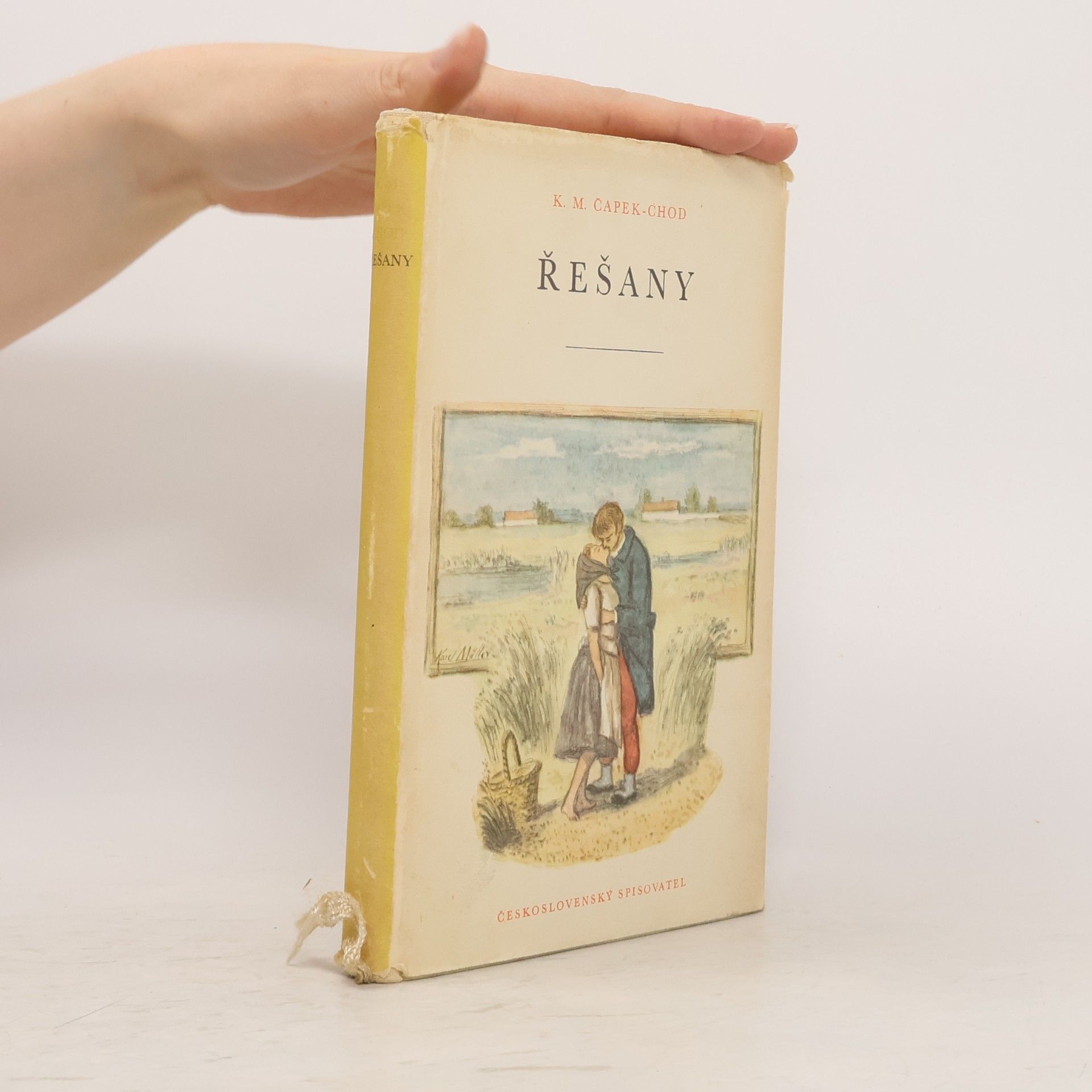 K. M. Čapek Chod Řešany (Ocpl, 186 s., ob a vaz K. Müller)