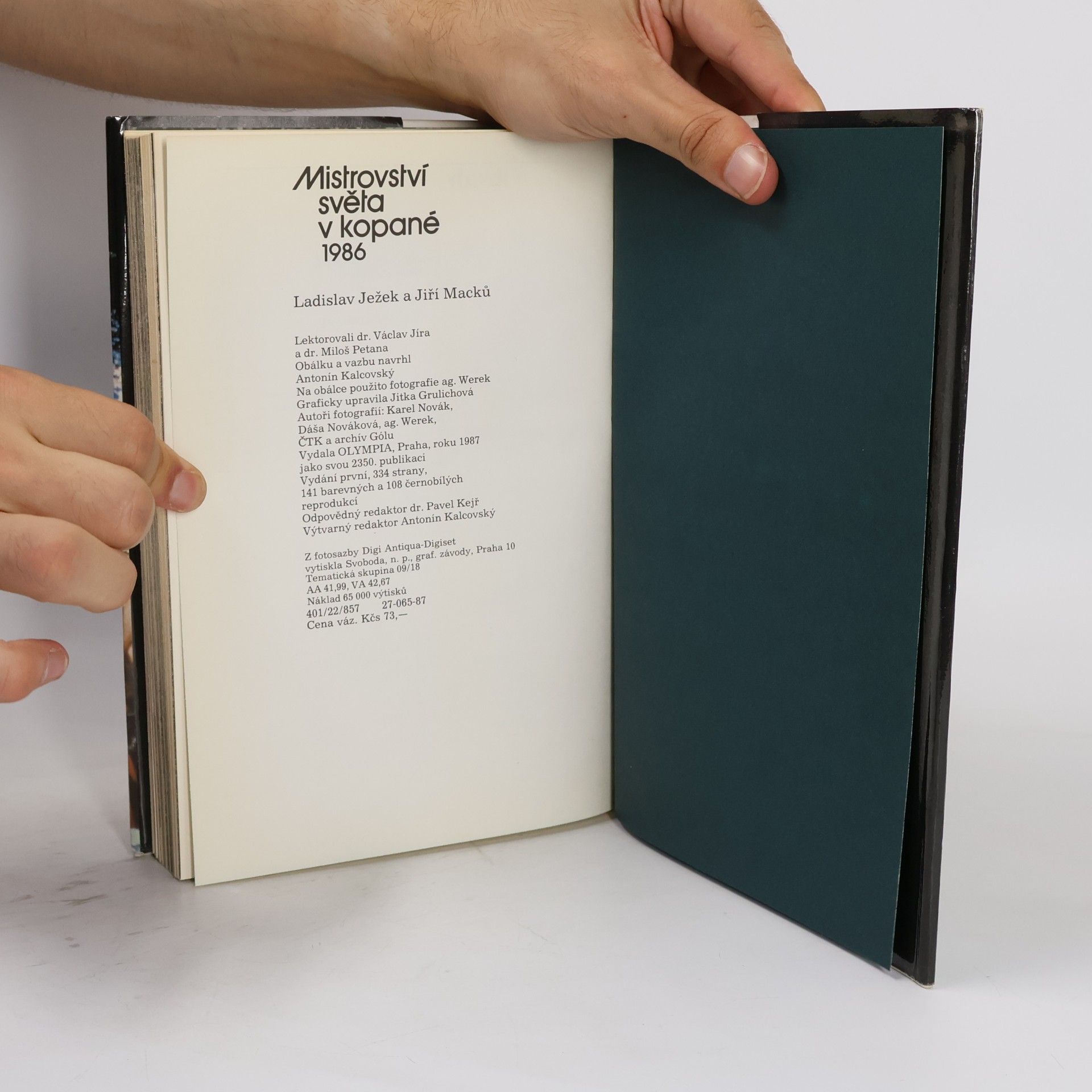 Kolektiv autorů Mistrovství světa v kopané 1986