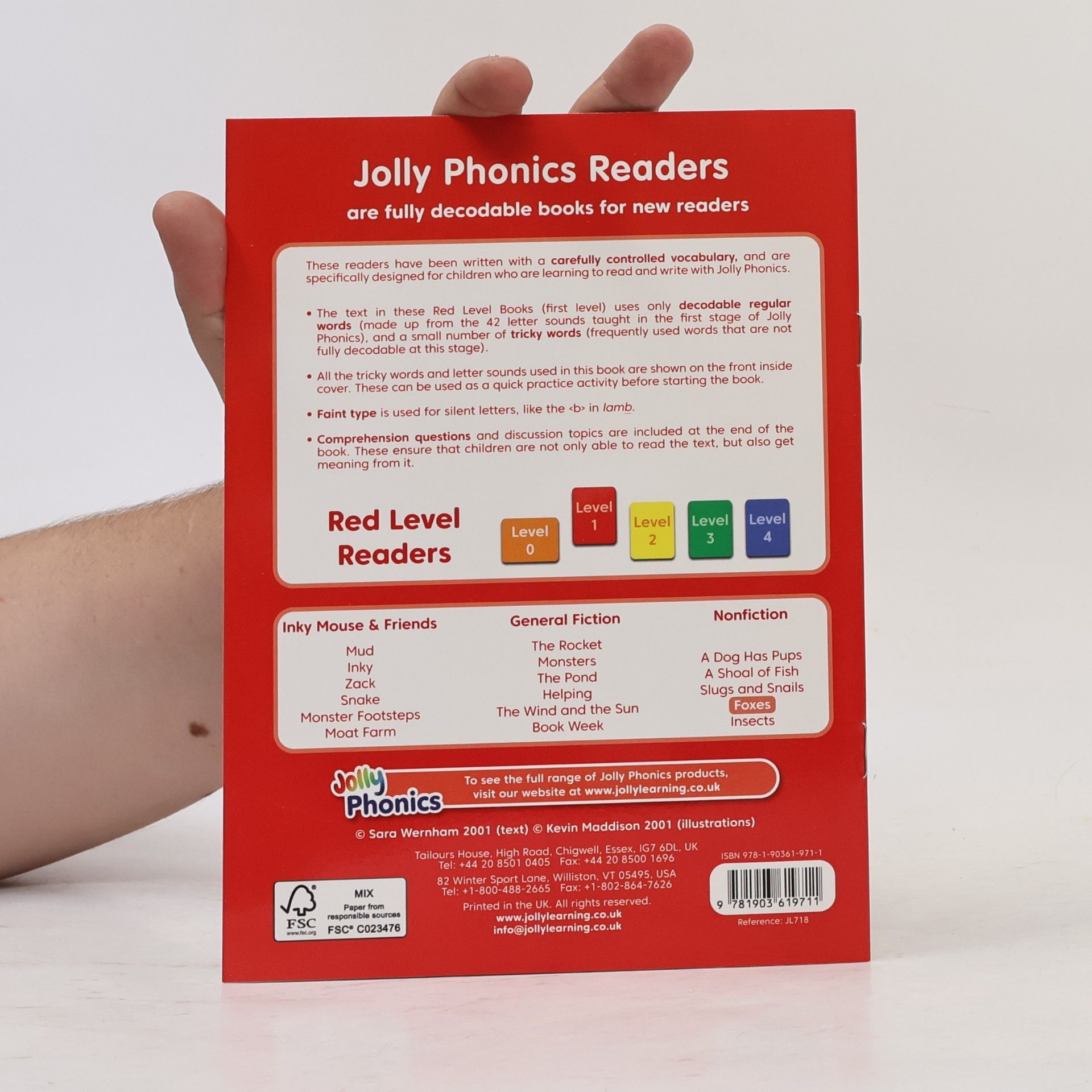 Sara Wernham Jolly Phonics: Foxes