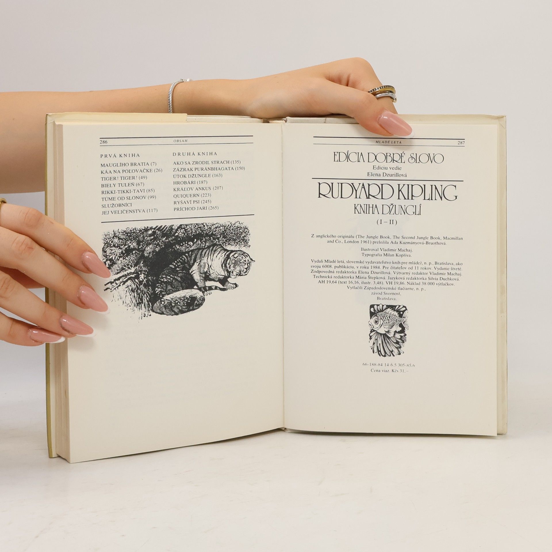 Rudyard Kipling Kniha džunglí I.-II.