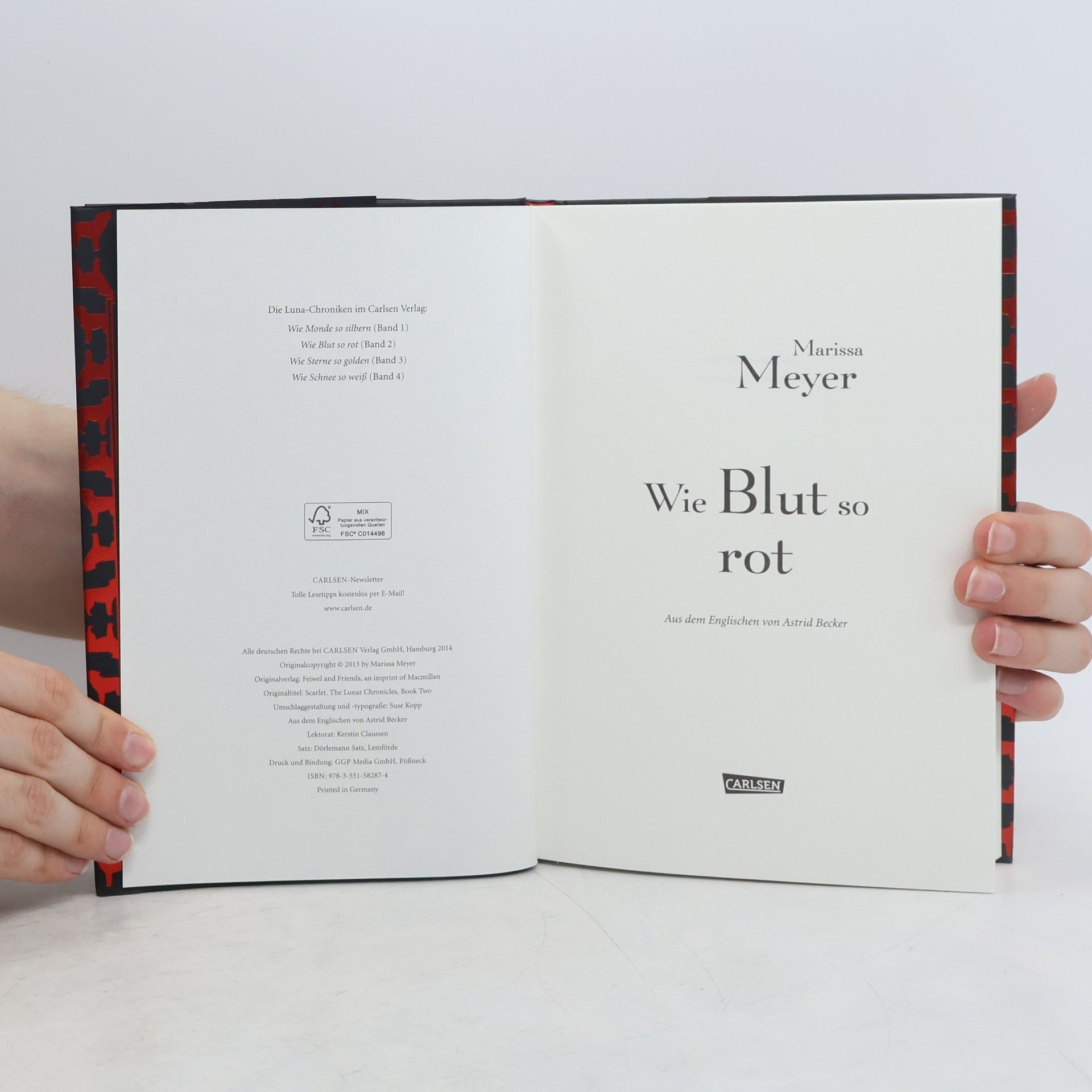 Marissa Meyer Wie Blut so rot