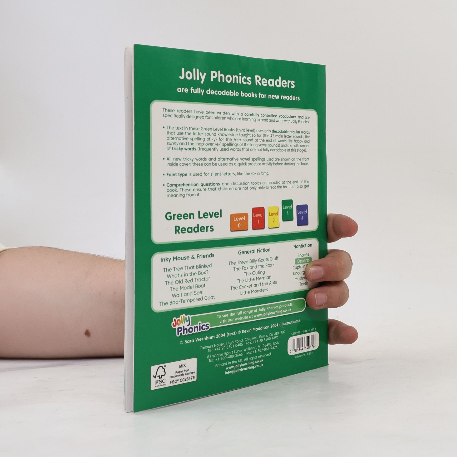 Sara Wernham Jolly Phonics: Deserts