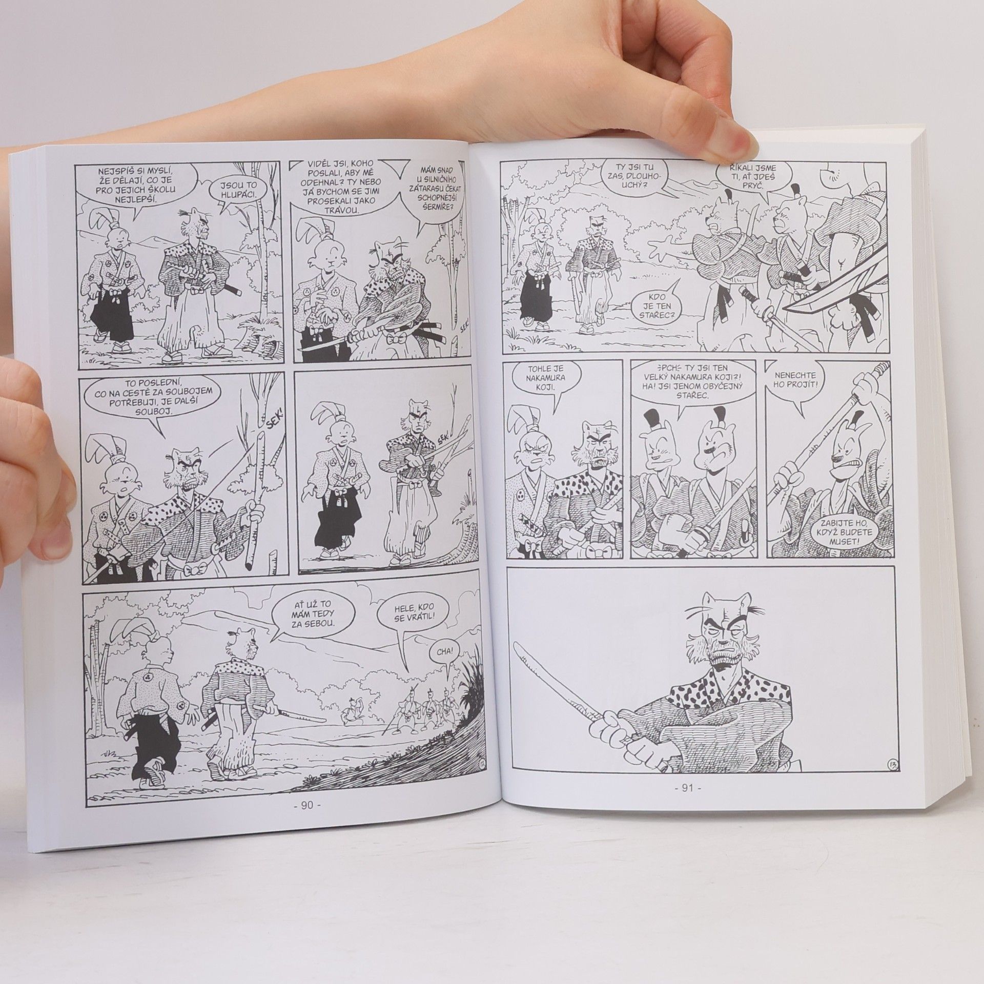 Stan Sakai Usagi Yojimbo. Souboj v Kitanoji