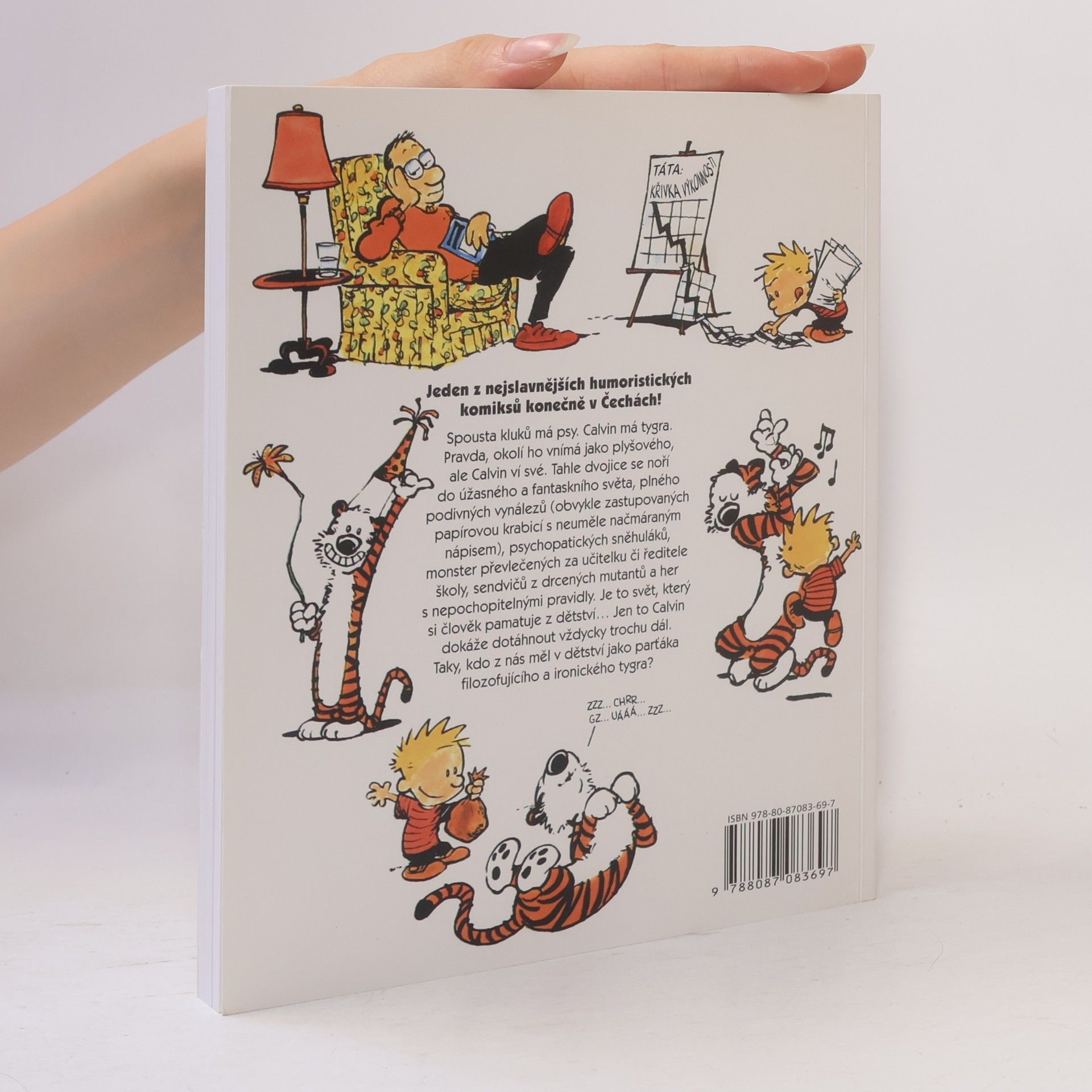 Bill Watterson Calvin a Hobbes