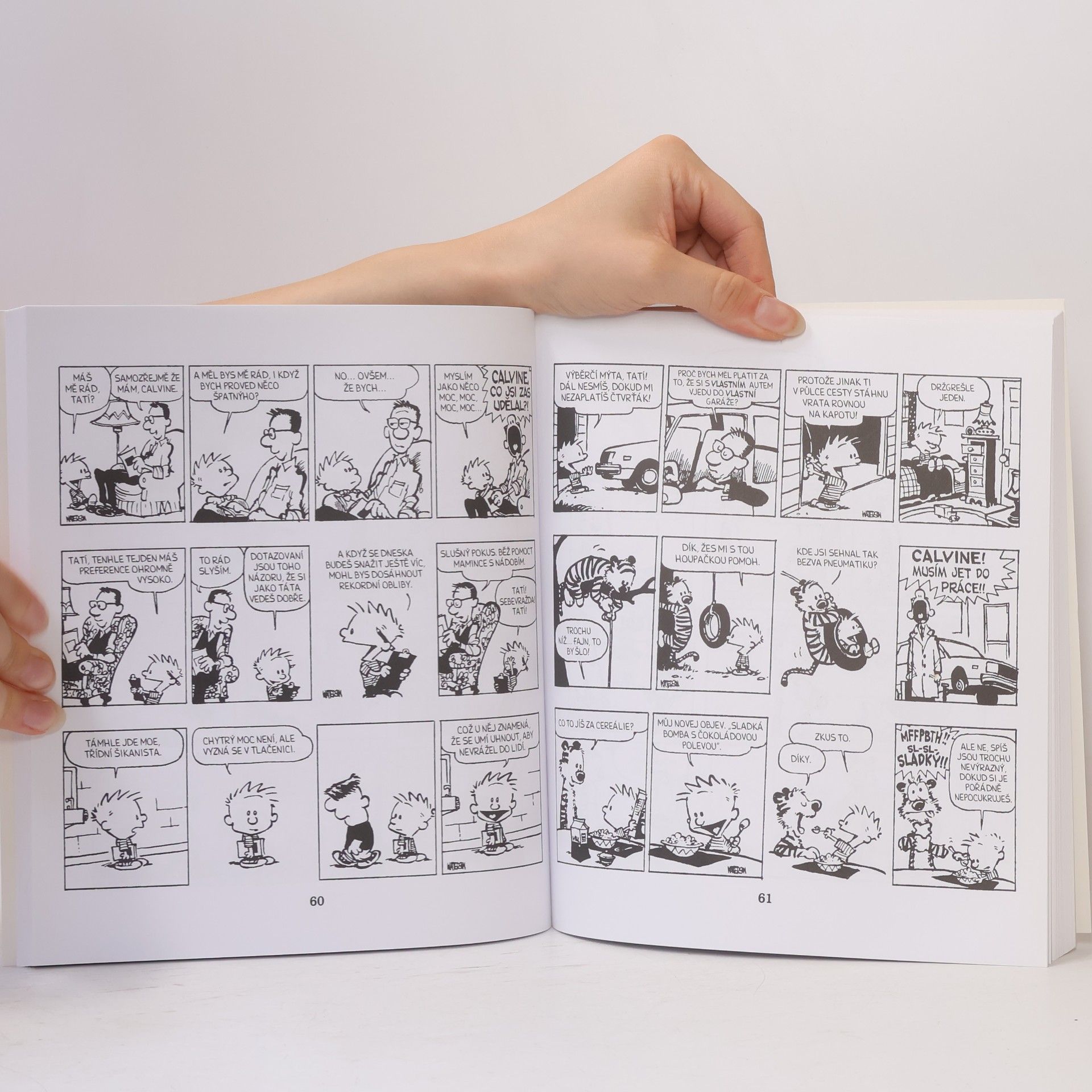 Bill Watterson Calvin a Hobbes