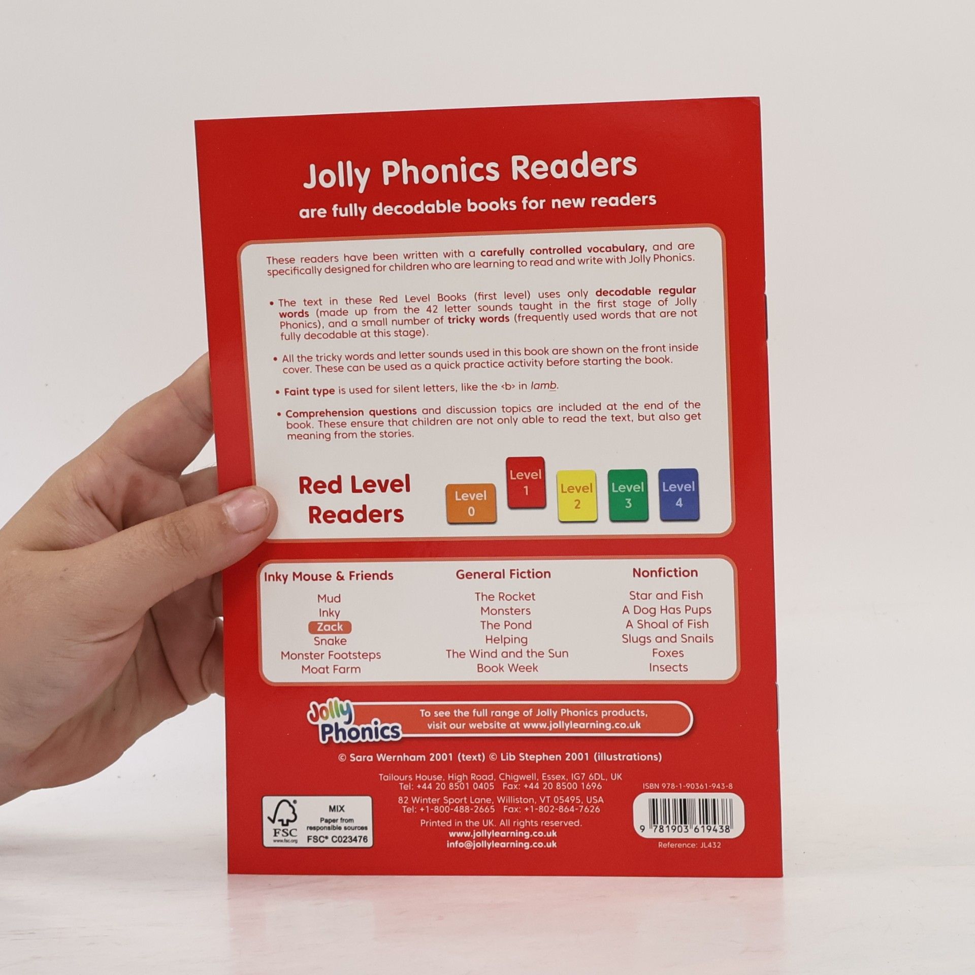 Sara Wernham Jolly Phonics: Zack