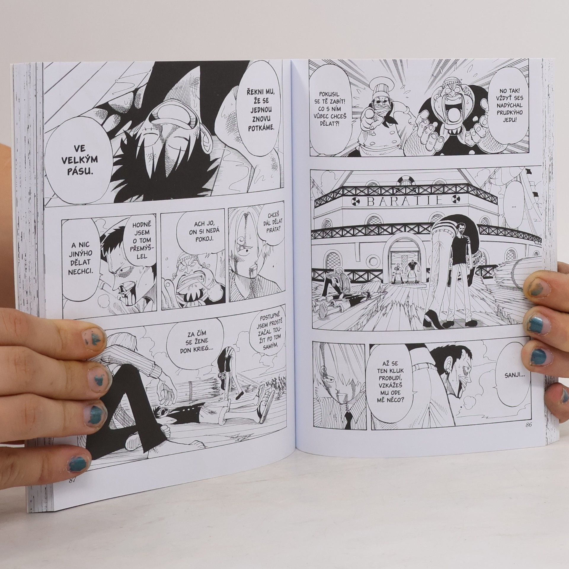 Eiichirō Oda One piece. Svazek 8. Nehodlám umřít