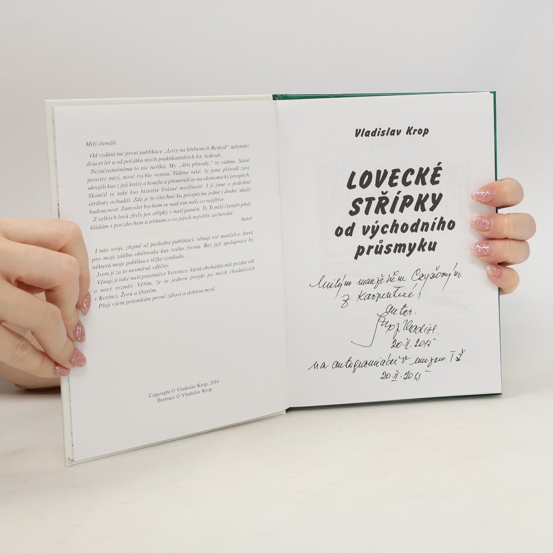 Vladislav Krop Lovecké střípky od východního průsmyku