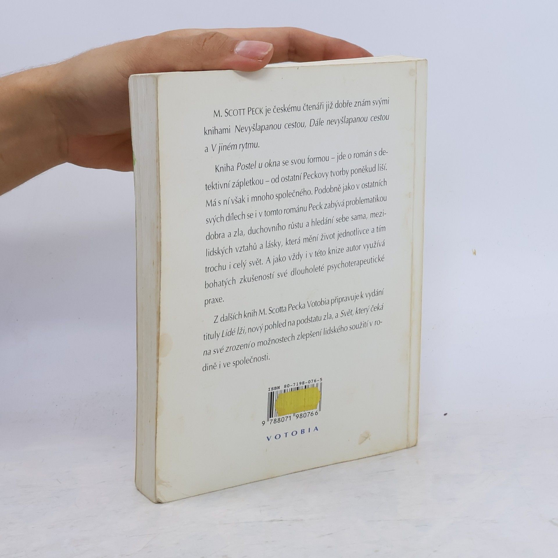 M. Scott Peck Postel u okna
