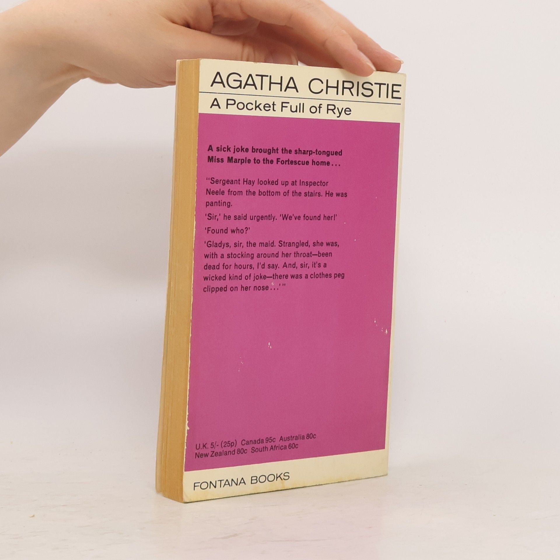 Agatha Christie A Pocket Full of Rye