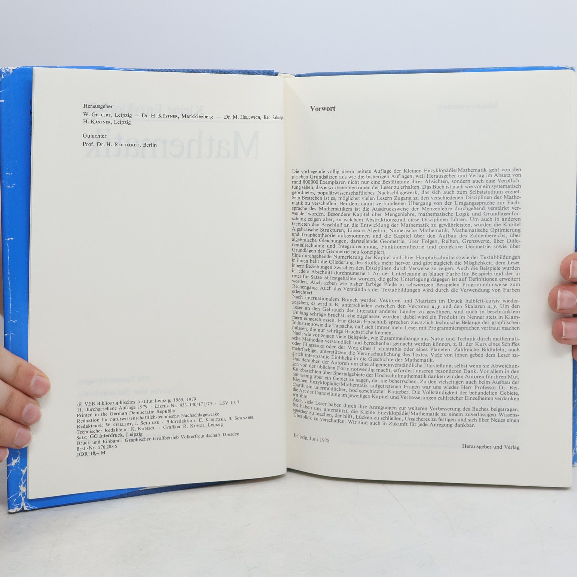Autorenkollektiv Kleine Enzyklopädie Mathematik