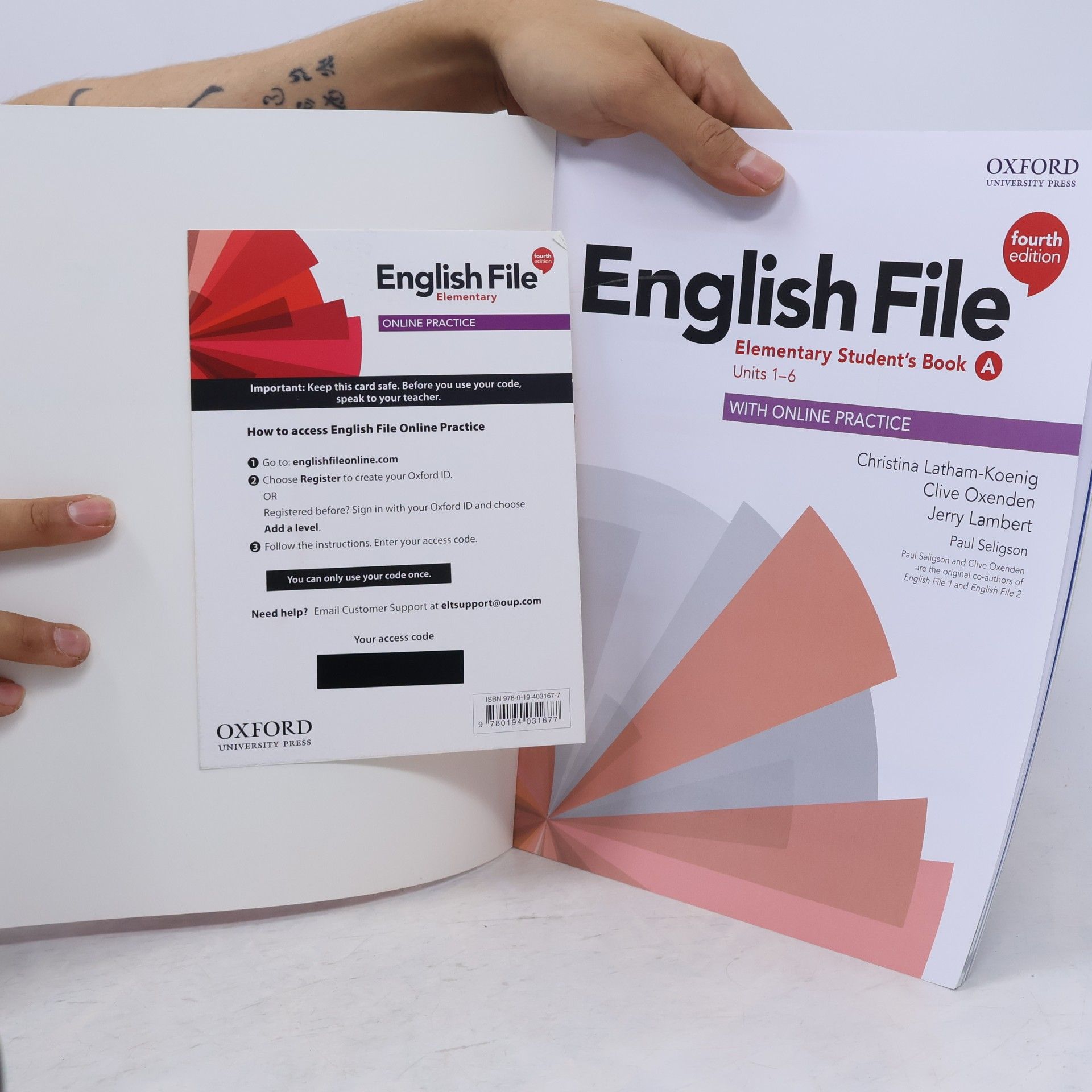 Christina Latham-Koenig English File: Elementary: Student's Book/Workbook Multi-Pack A