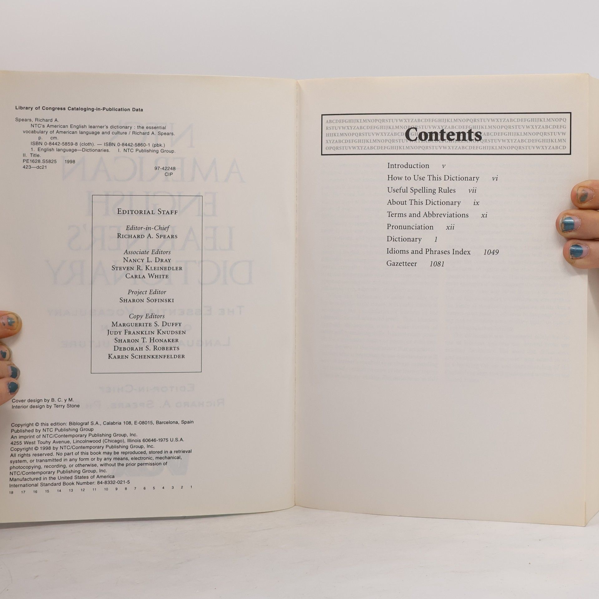Richard A. Spears American English Learner's Dictionary