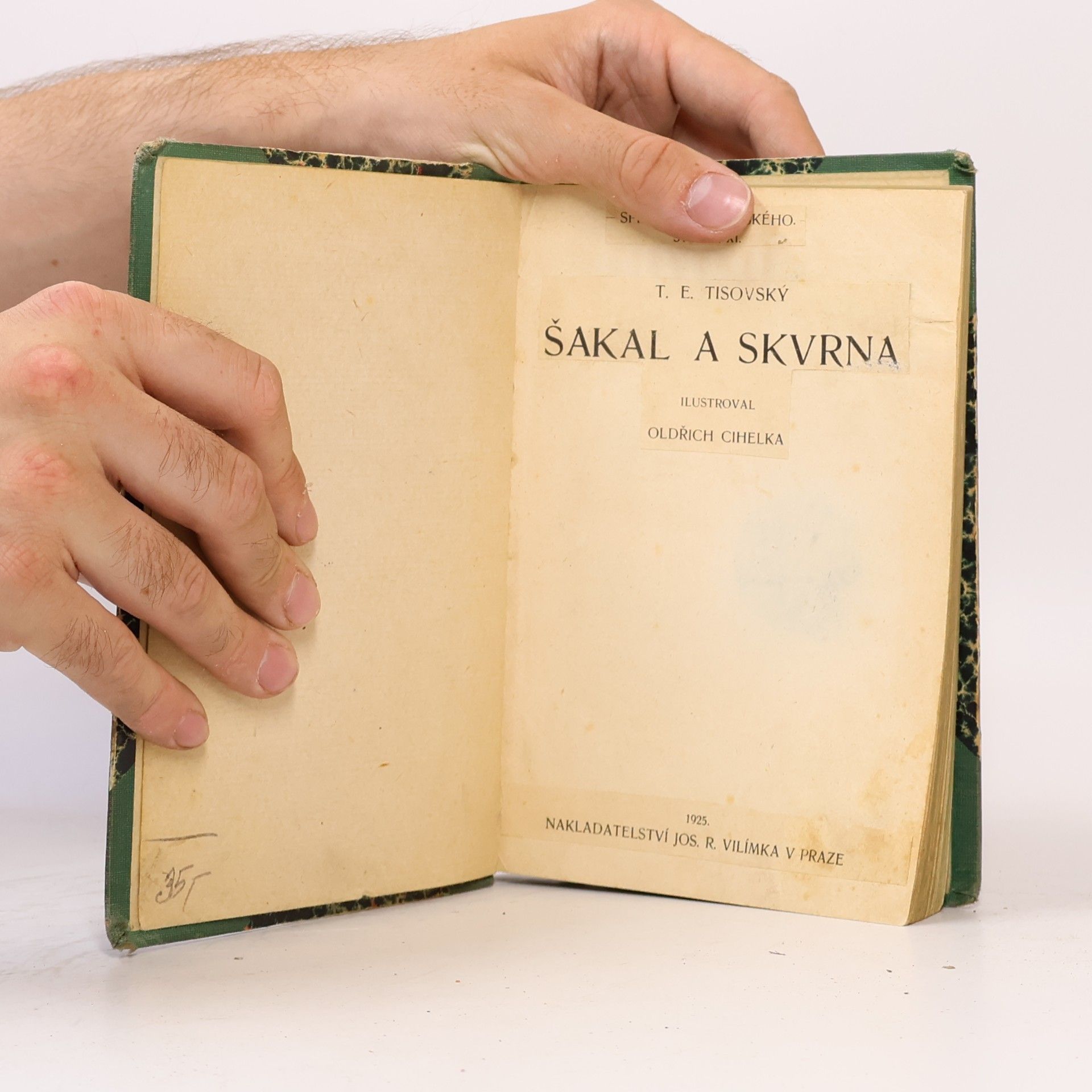 Tobiáš Eliáš Tisovský Šakal a skvrna