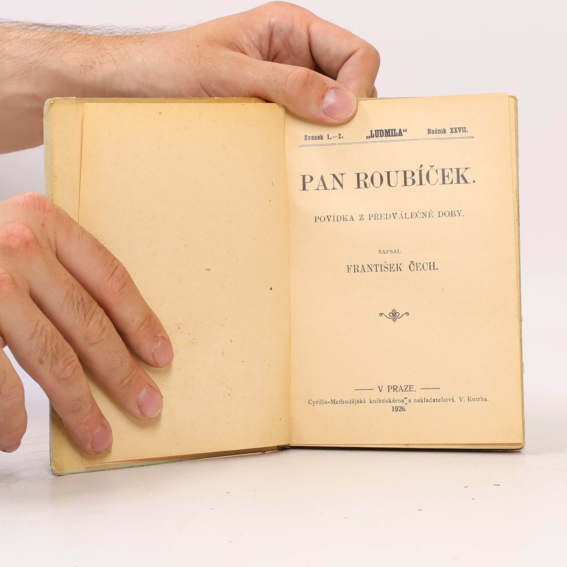 František Čech Pan Roubíček