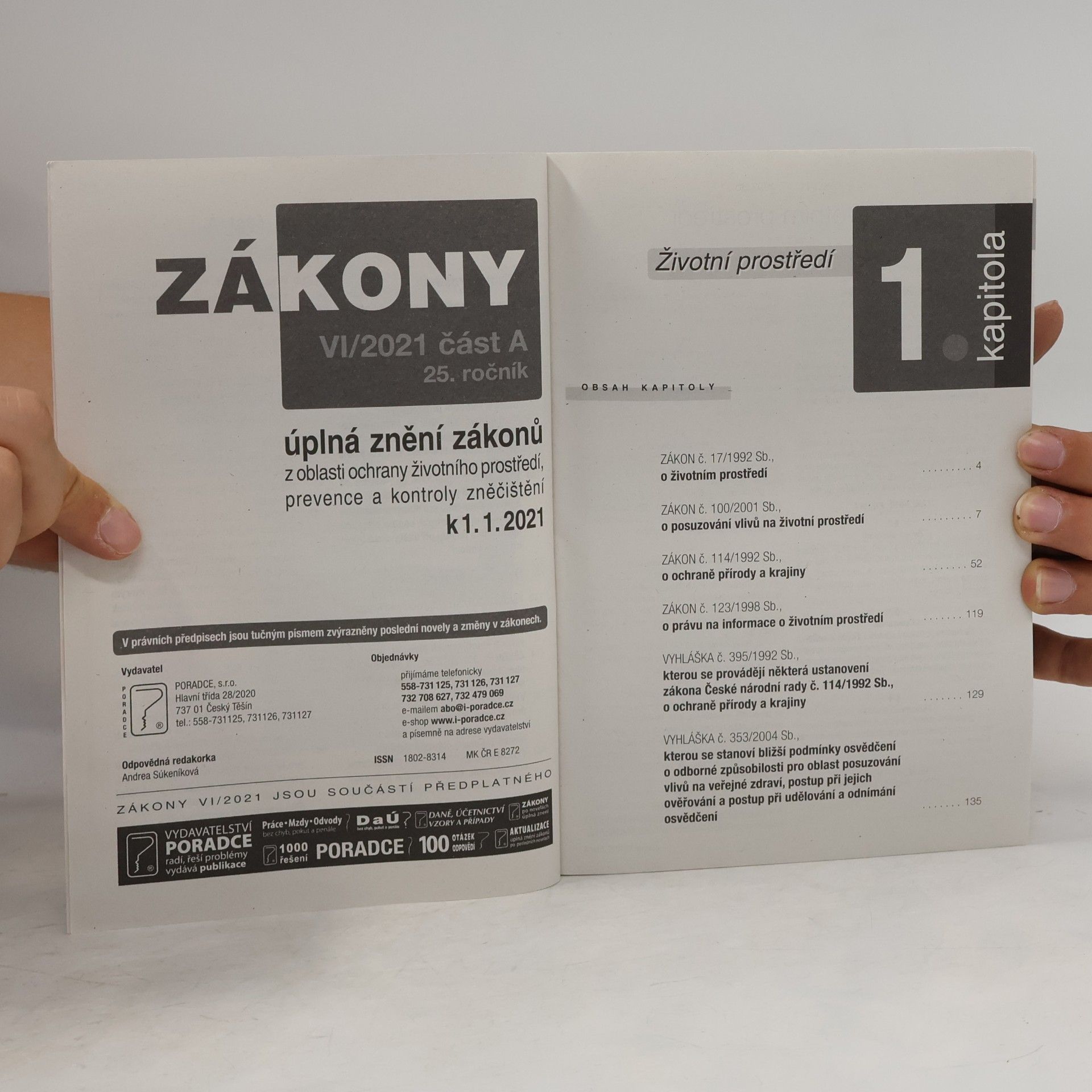 Auteurscollectief Zákony 2021 VI.A