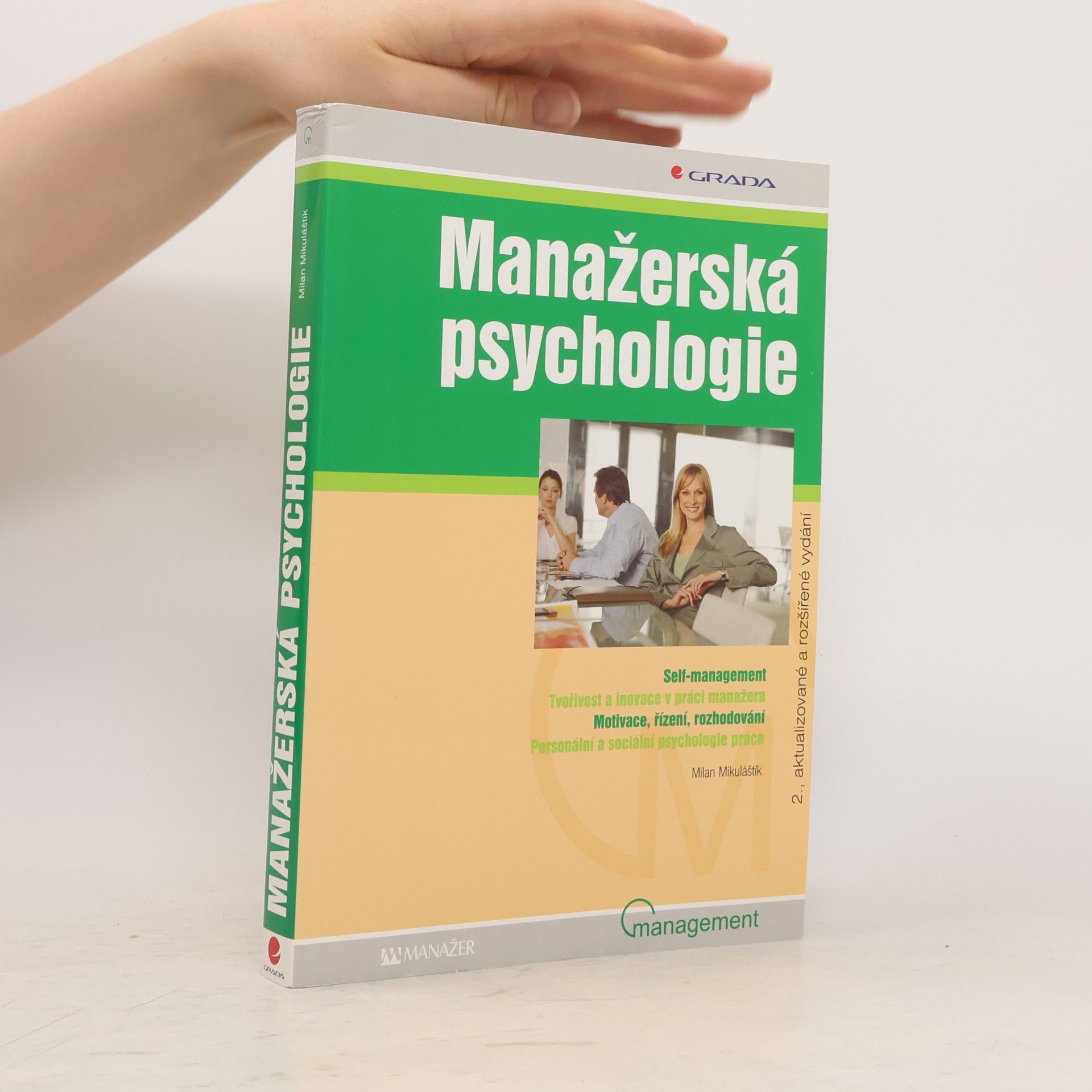 Milan Mikuláštík Manažerská psychologie