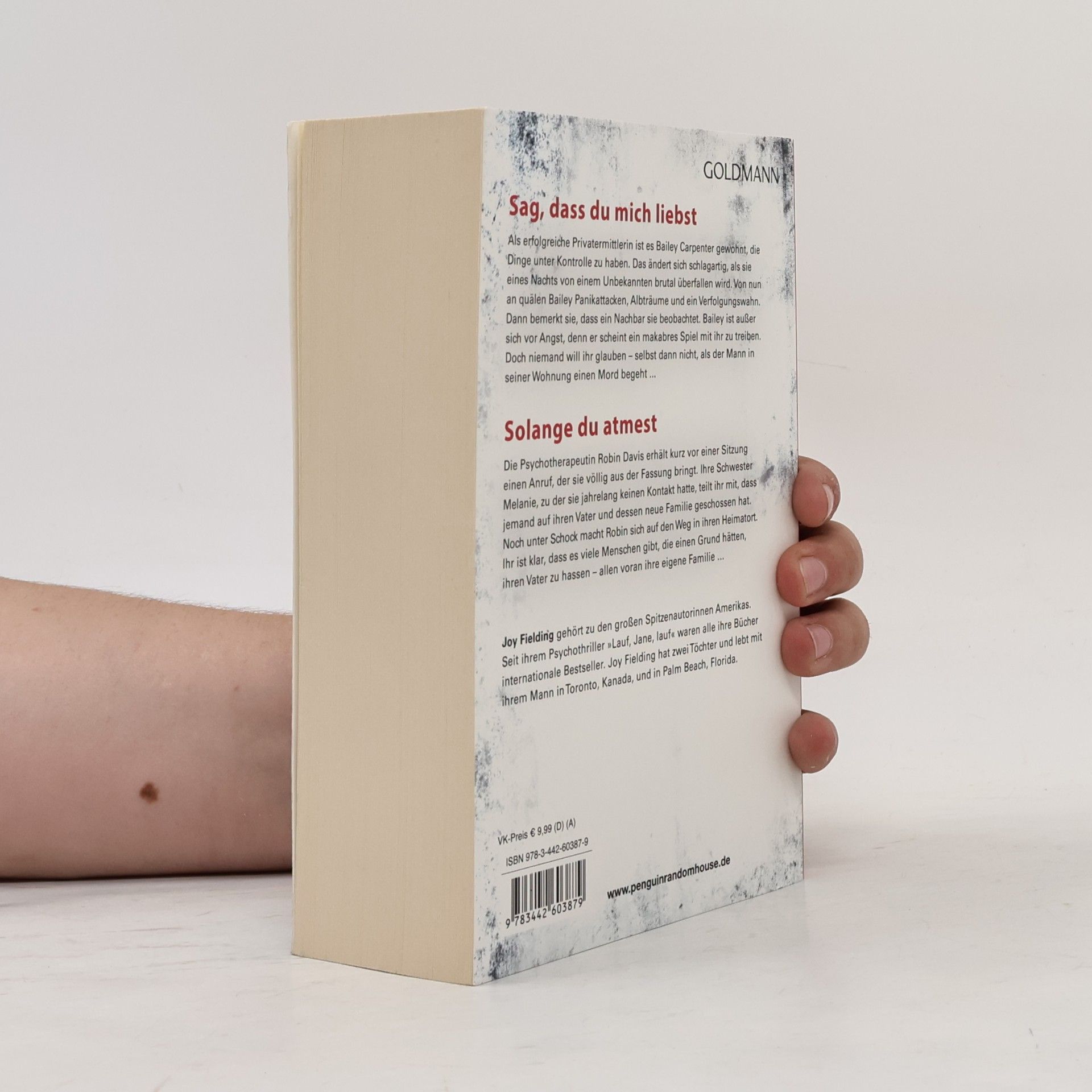 Joy Fielding Sag, dass du mich liebst/Solange du atmest