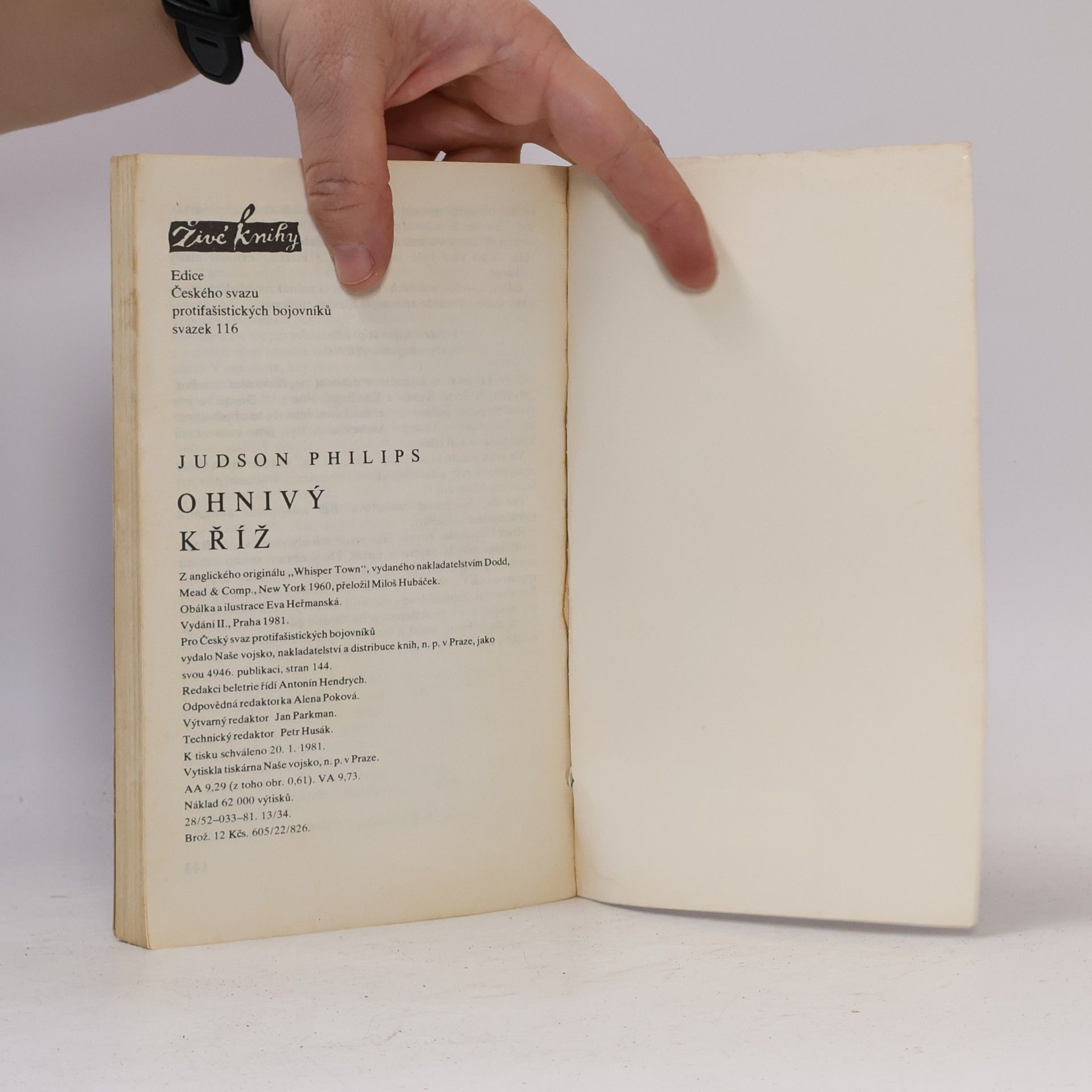 Judson Philips Ohnivý kříž