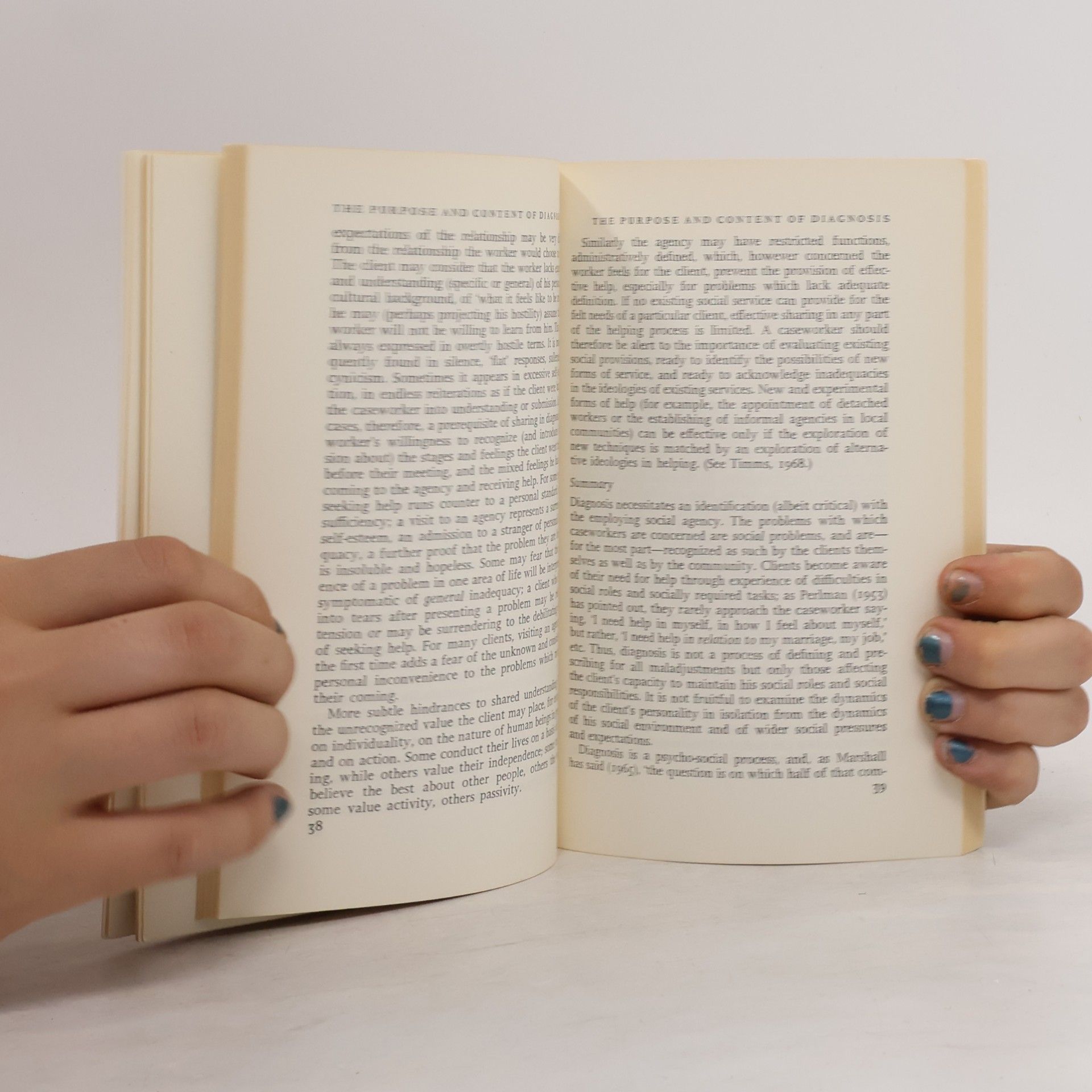 Eric Edward Sainsbury Library of Social Work: Social Diagnosis in Casework