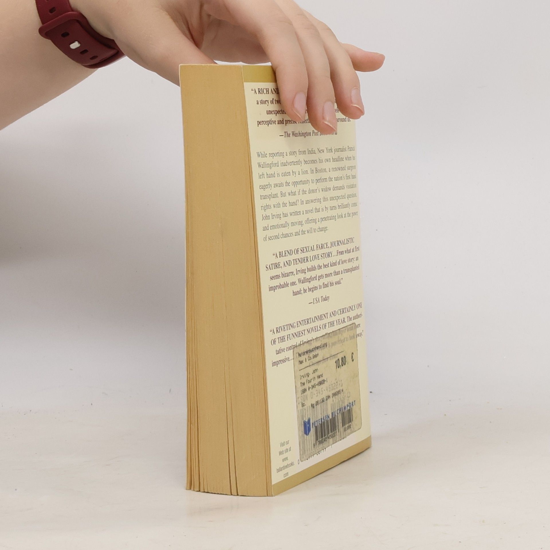 John Irving The Fourth Hand