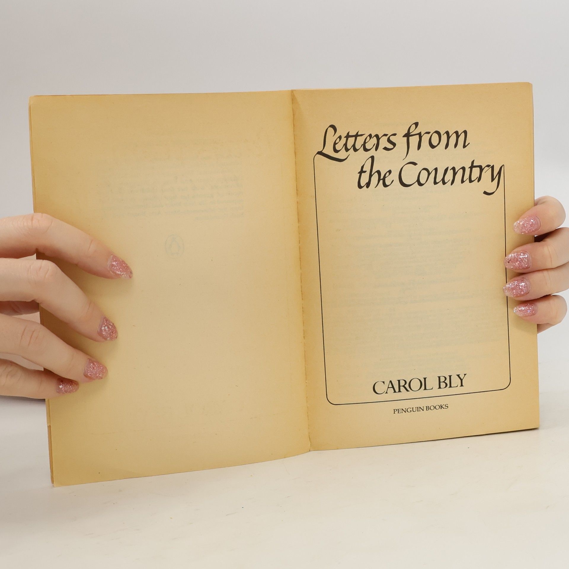 Carol Bly Letters from the Country