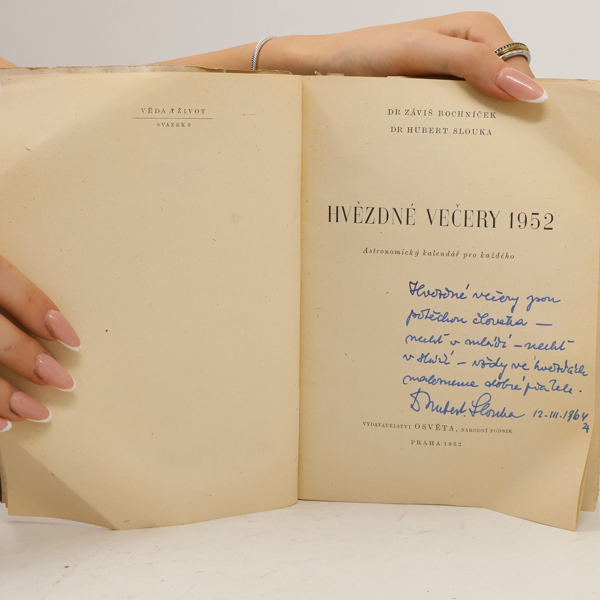 Záviš Bochníček Hvězdné večery 1952