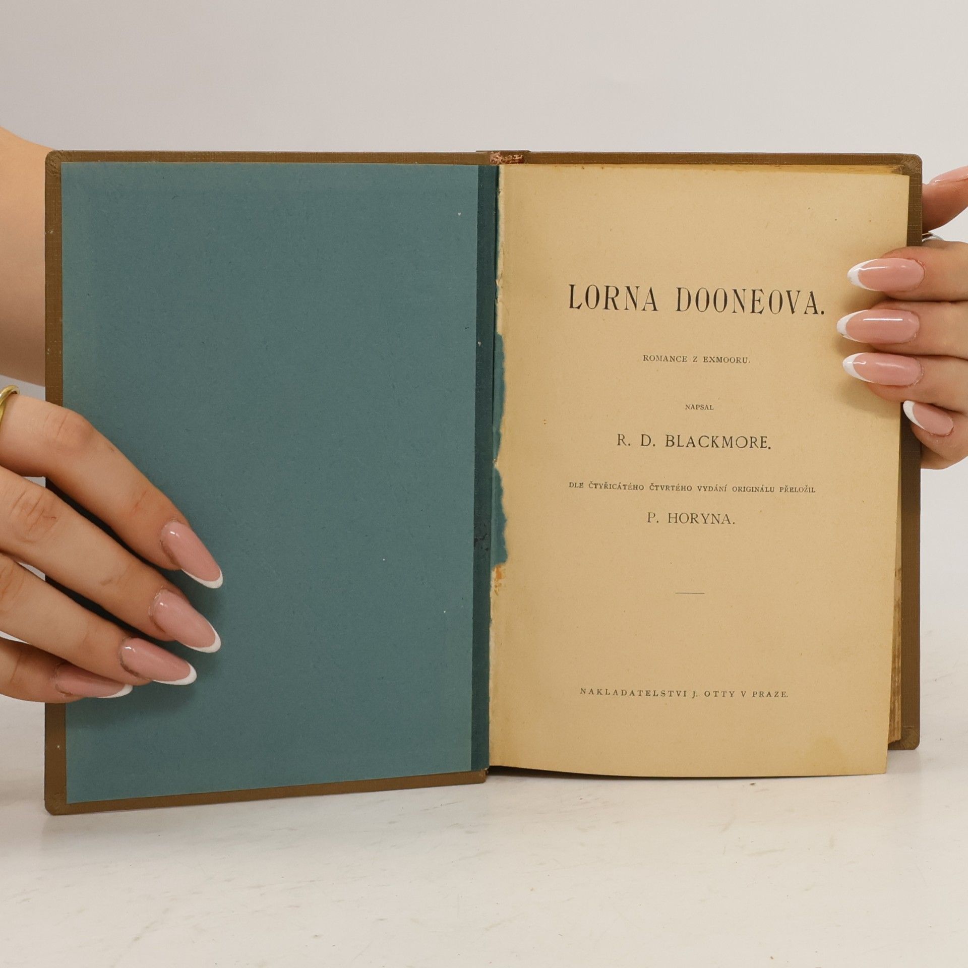 R. D. Blackmore Lorna Dooneova