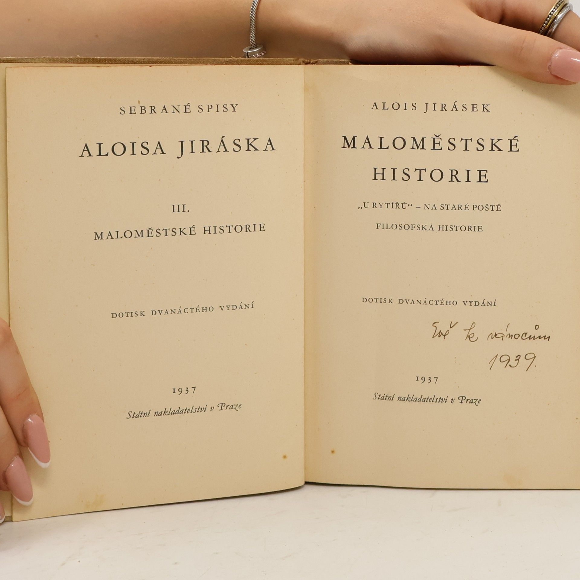 Alois Jirásek Maloměstské historie