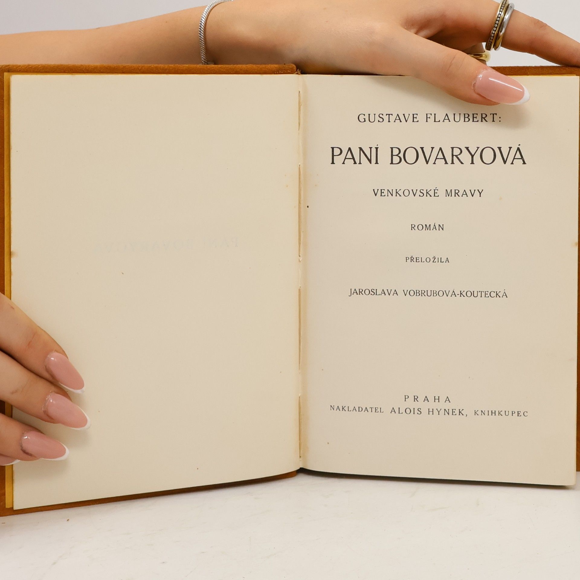 Gustave Flaubert Paní Bovaryová